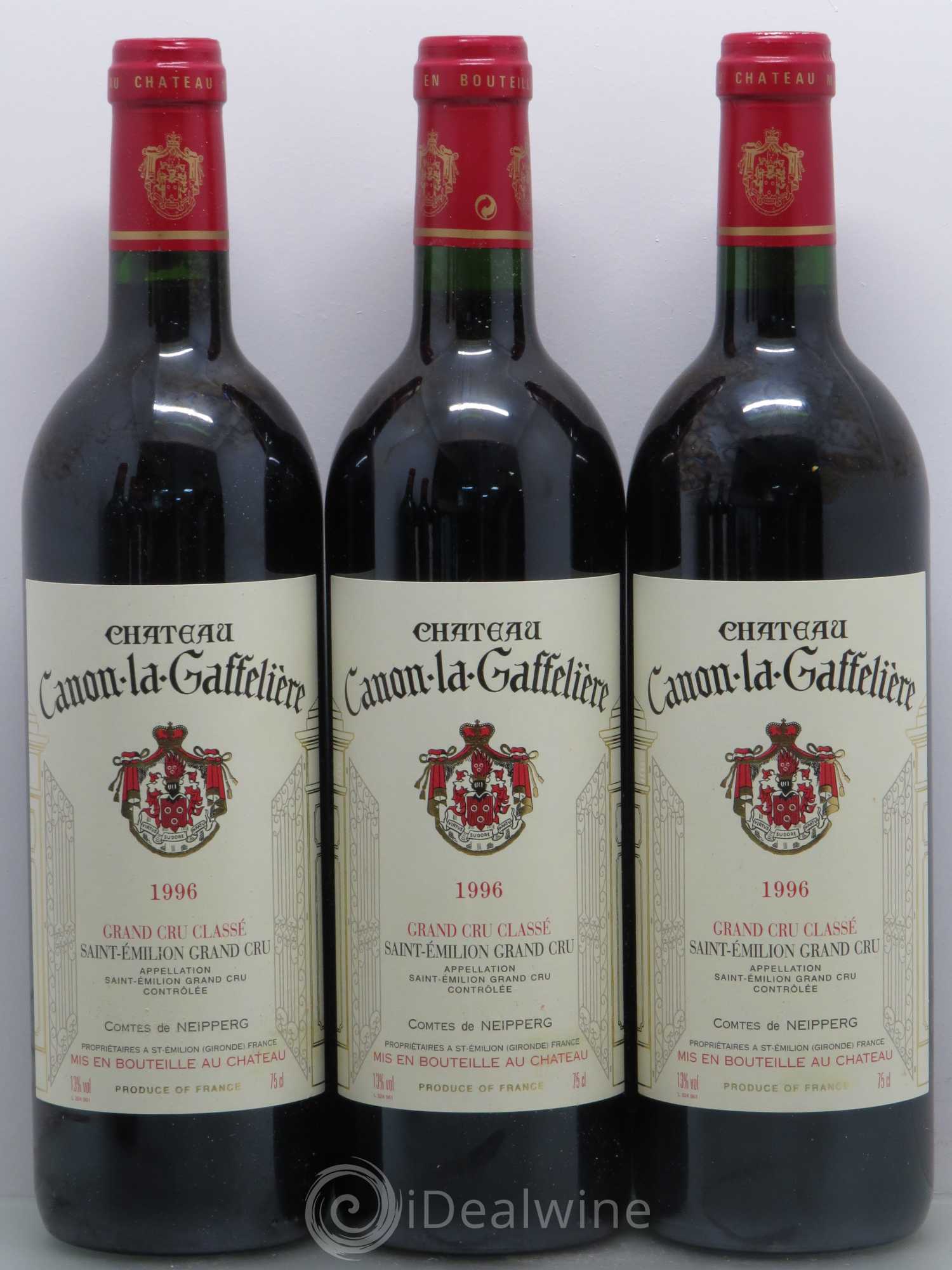 Château Canon la Gaffelière 1er Grand Cru Classé B 1996 - Lot de 6 bouteilles - 2