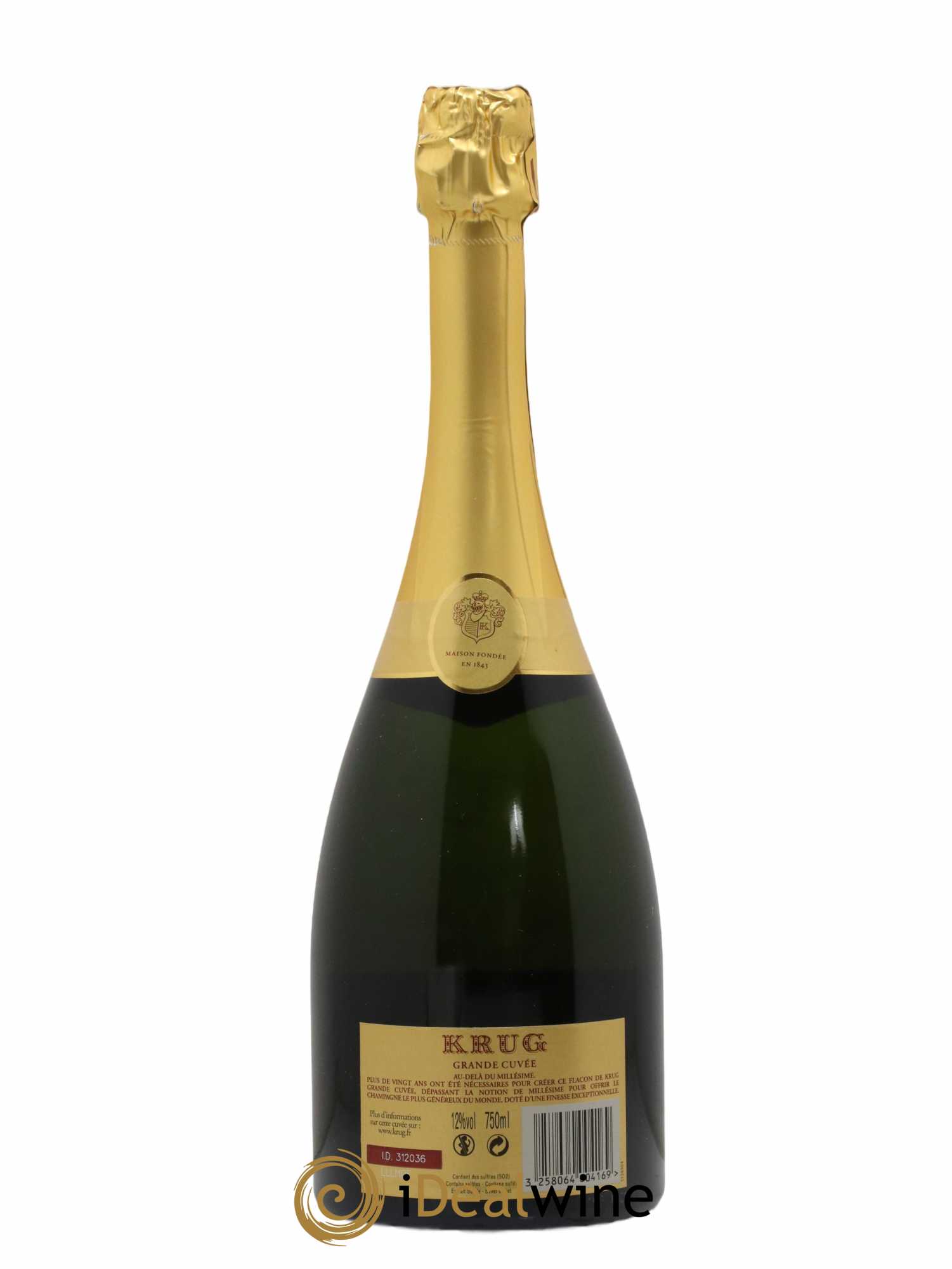 Grande Cuvée - 161ème édition Krug - Lot de 1 bouteille - 2