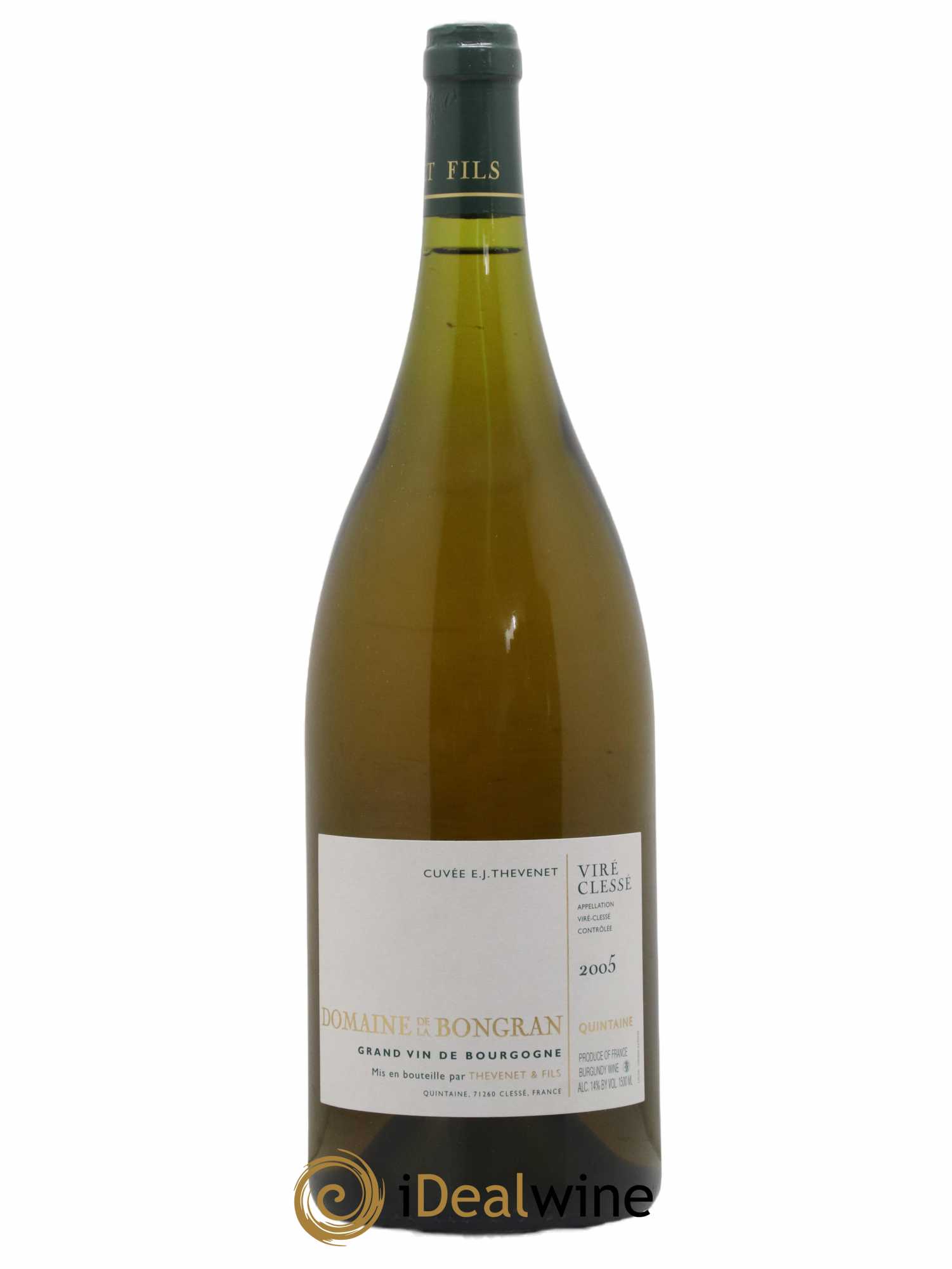 Viré-Clessé Cuvée E.J. Thevenet Domaine de la Bongran (J.Thevenet) 2005 - Lot de 1 magnum - 1