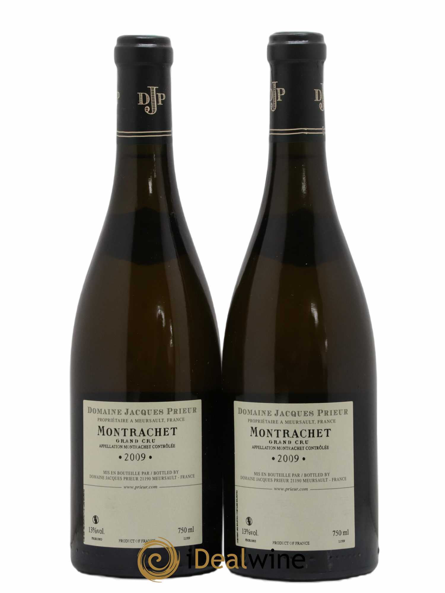 Montrachet Grand Cru Jacques Prieur (Domaine) 2009 - Lot de 2 bouteilles - 1