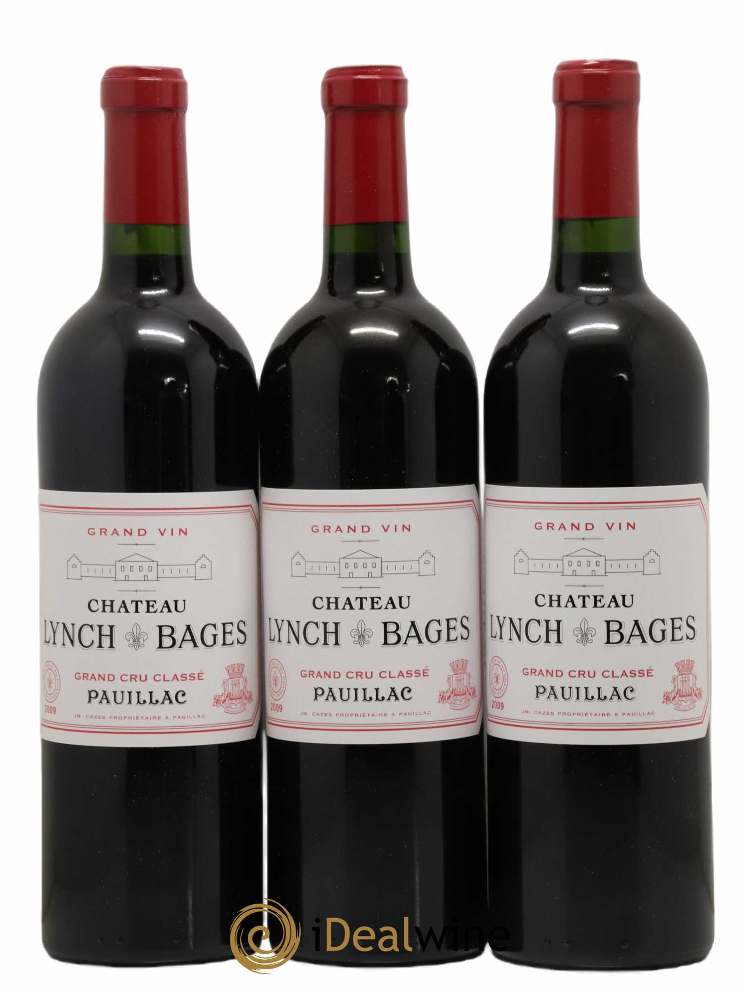 Château Lynch Bages 5ème Grand Cru Classé 2009 - Lot de 12 bouteilles - 1