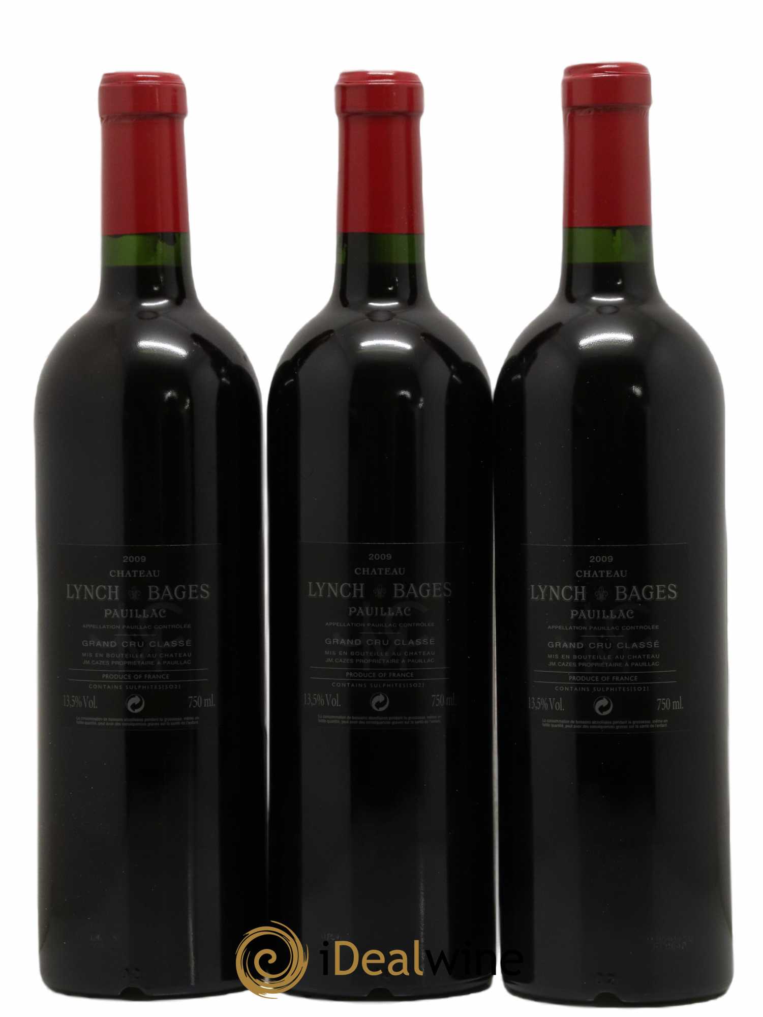Château Lynch Bages 5ème Grand Cru Classé 2009 - Lot de 12 bouteilles - 2