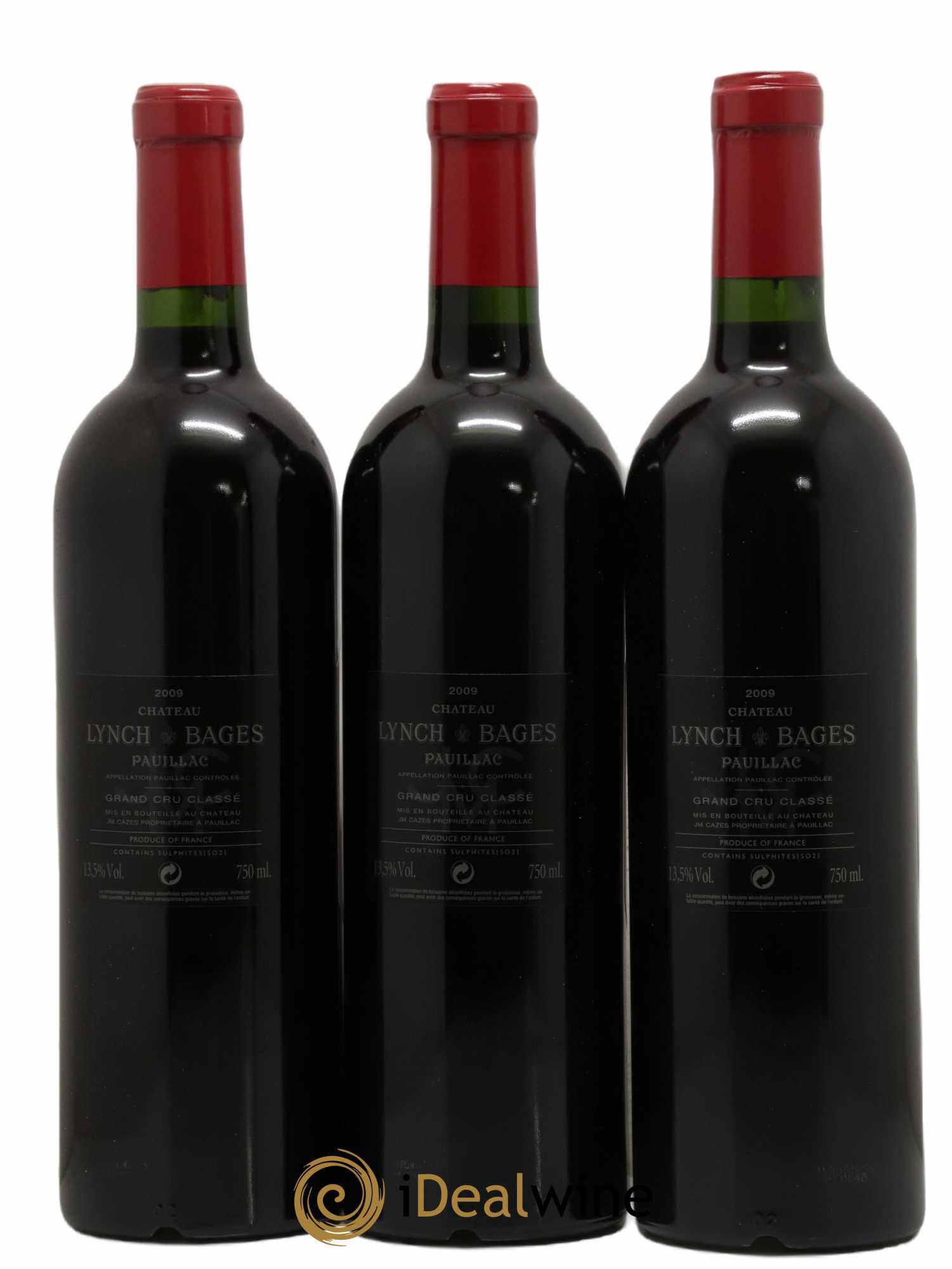 Château Lynch Bages 5ème Grand Cru Classé 2009 - Lot de 12 bouteilles - 4