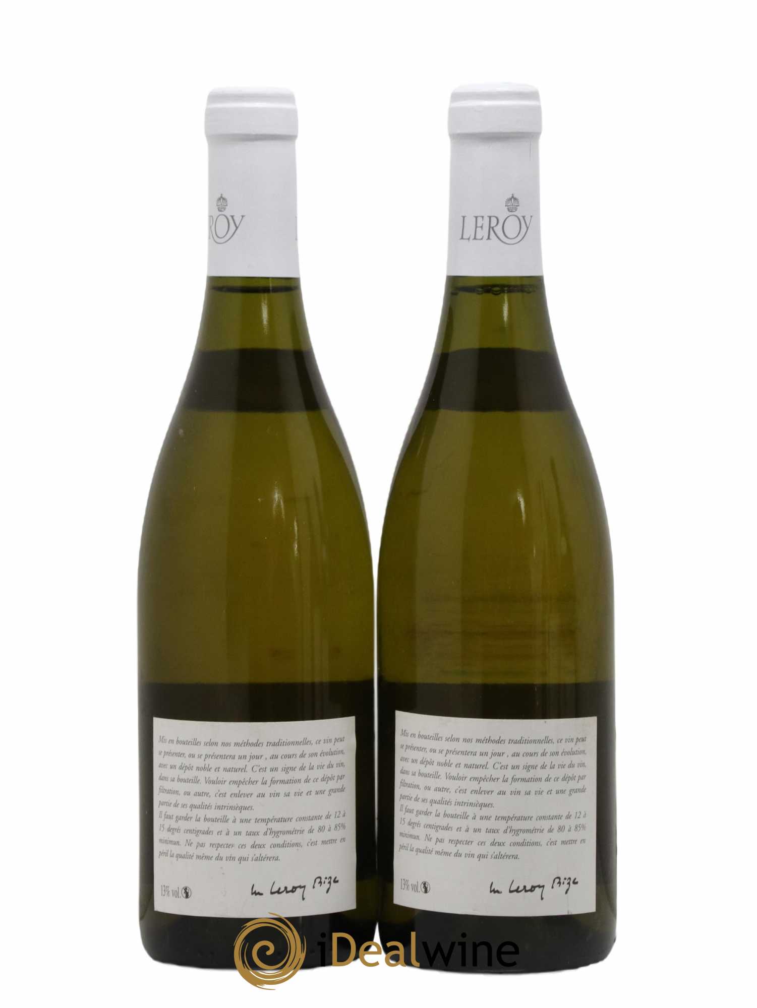 Puligny-Montrachet 1er Cru Sous le Puits Leroy SA 2011 - Lot de 2 bouteilles - 1
