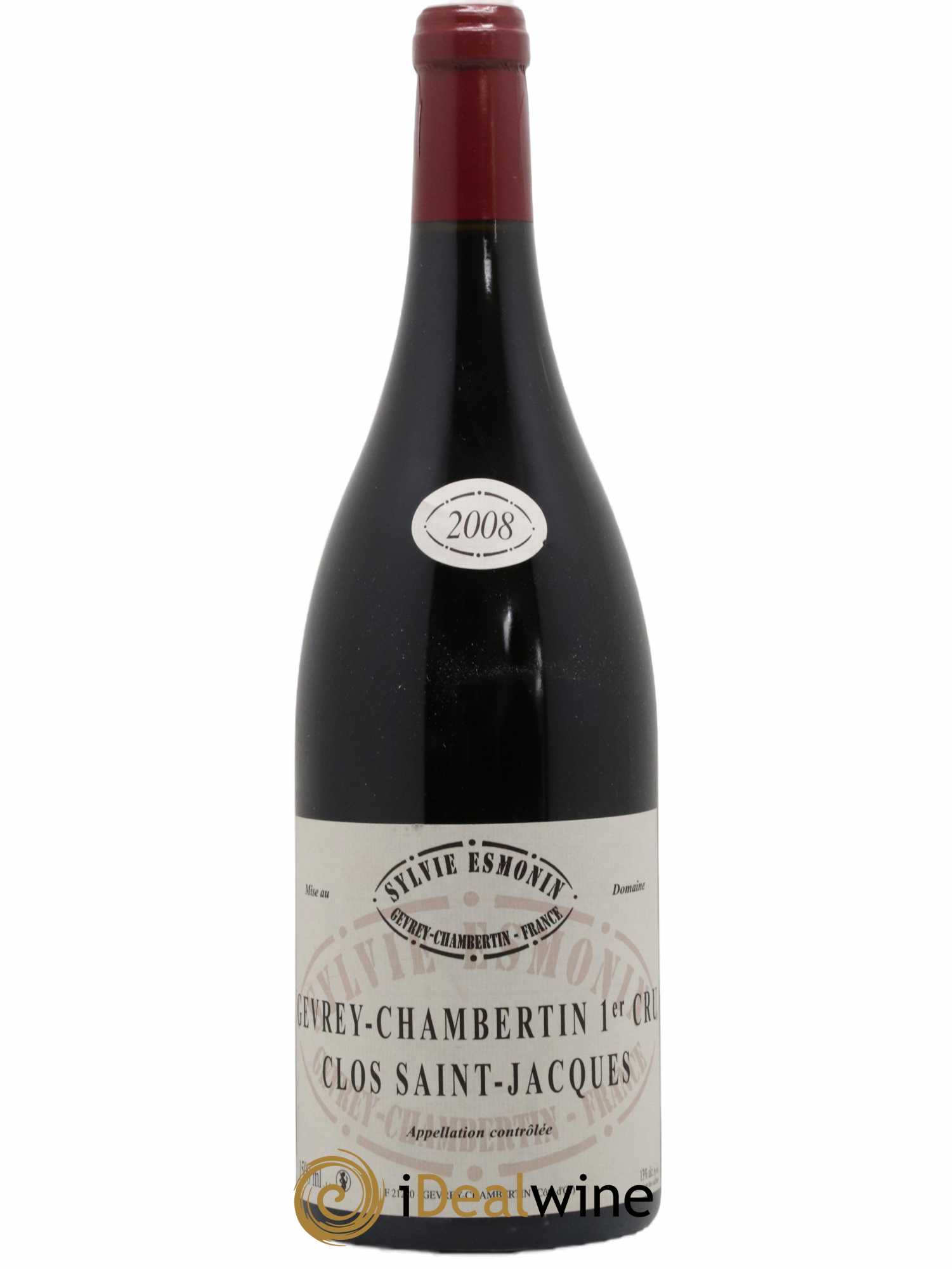 Gevrey-Chambertin 1er Cru Clos Saint Jacques Sylvie Esmonin 2008 - Lot de 1 magnum - 0