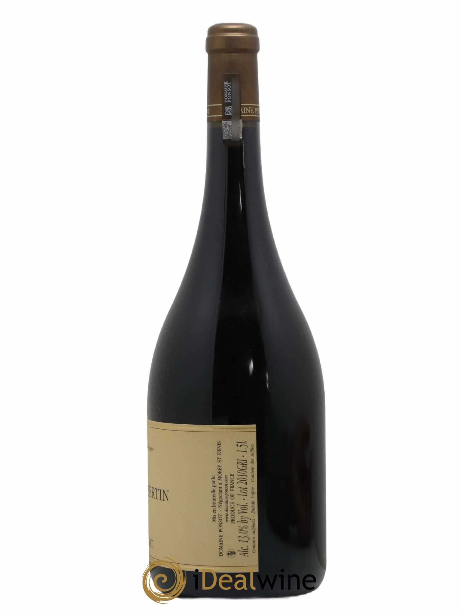 Griotte-Chambertin Grand Cru Ponsot (Domaine) 2010 - Lot de 1 magnum - 1