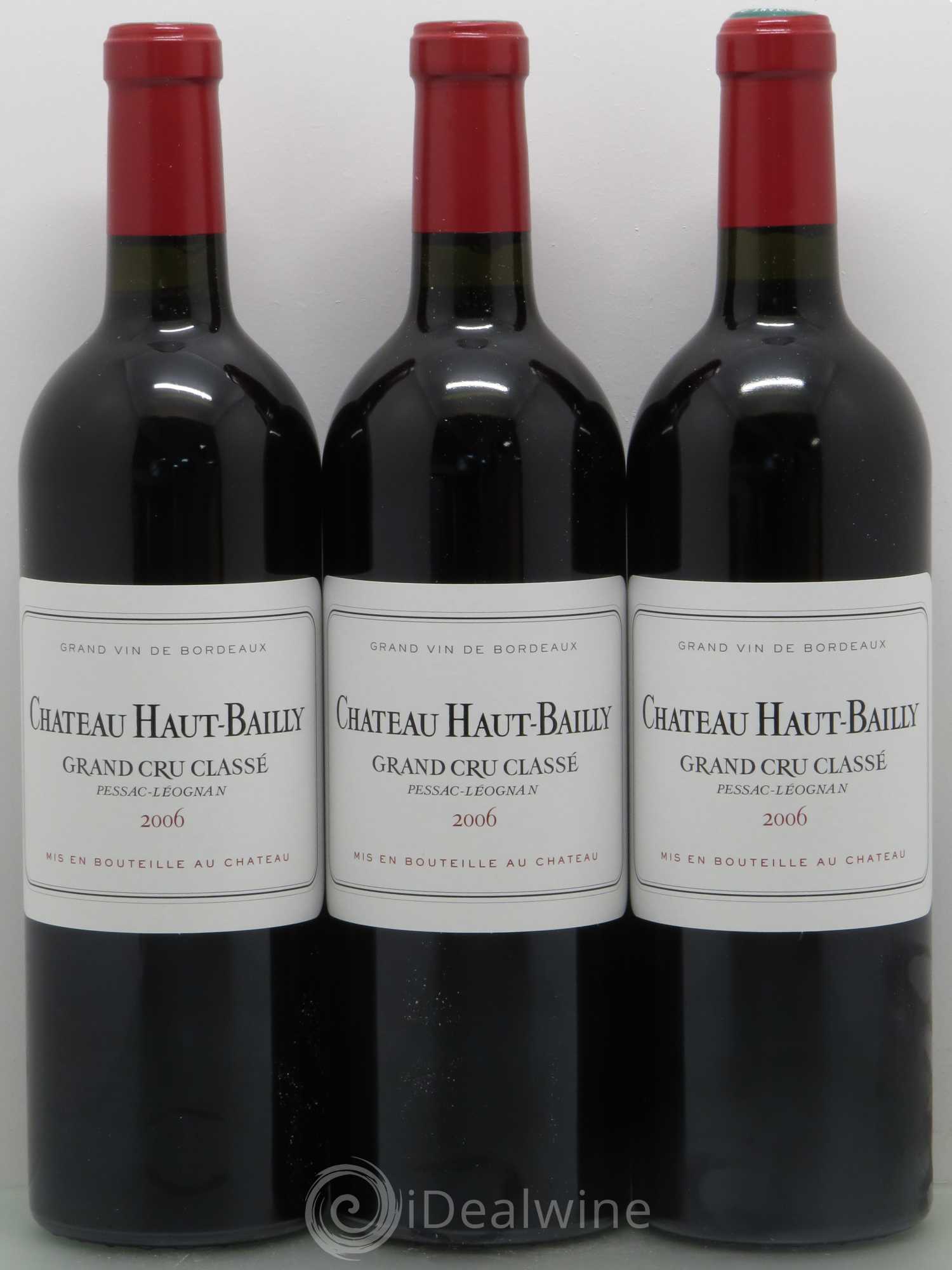 Château Haut-Bailly Cru Classé de Graves 2006 - Lot de 12 bouteilles - 1
