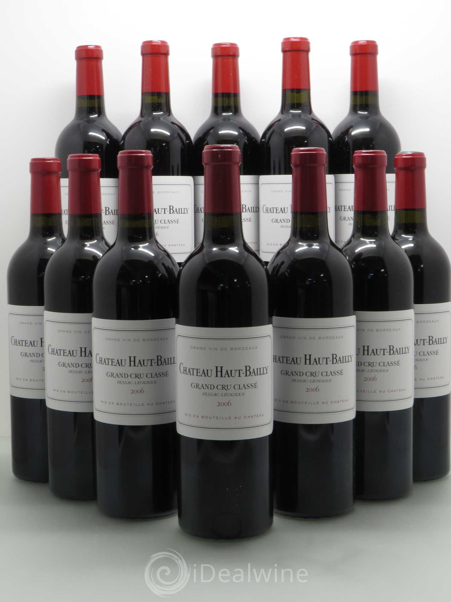 Château Haut-Bailly Cru Classé de Graves 2006 - Lot de 12 bouteilles - 0