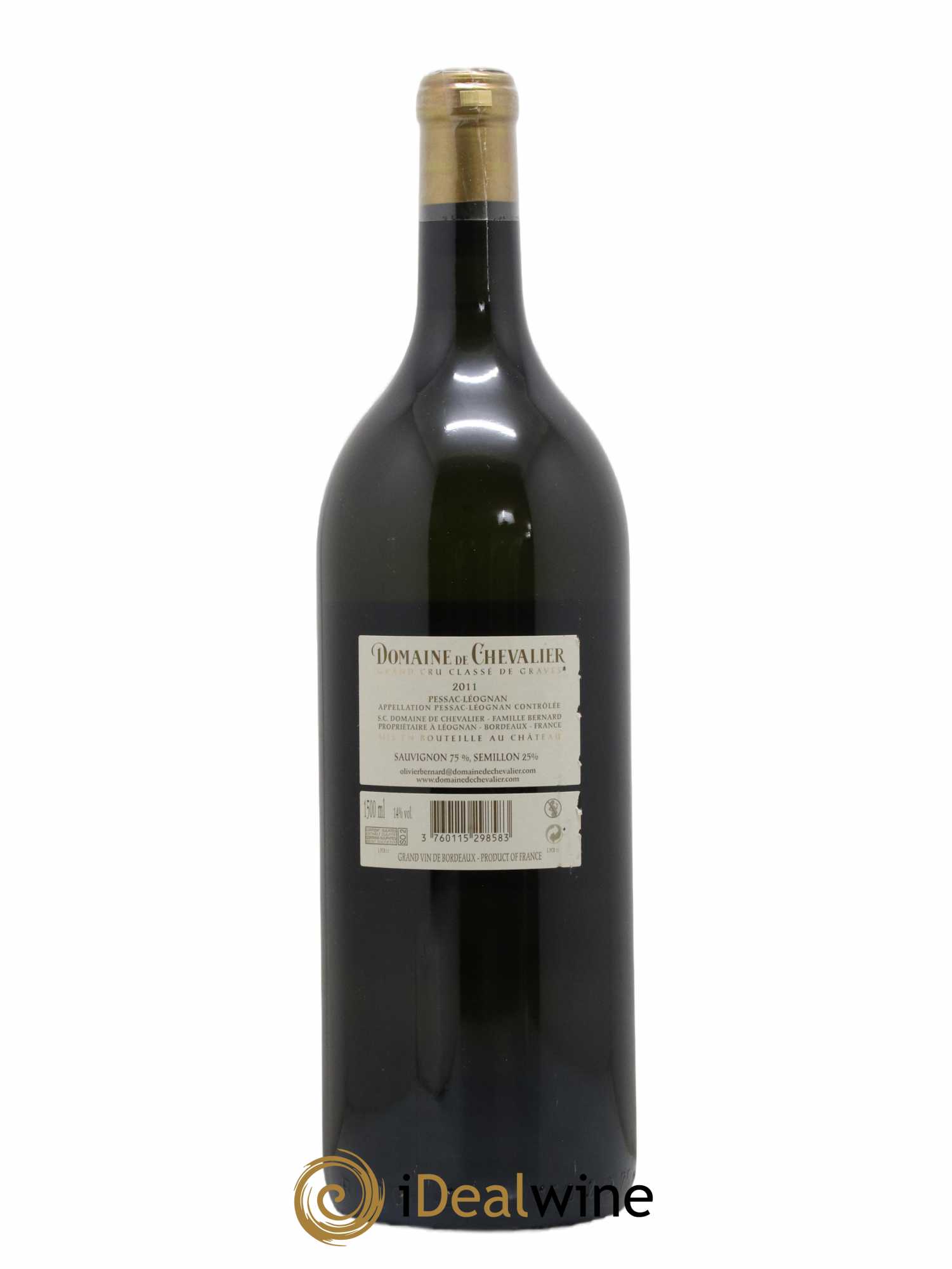 Domaine de Chevalier Cru Classé de Graves 2011 - Lot de 1 magnum - 1