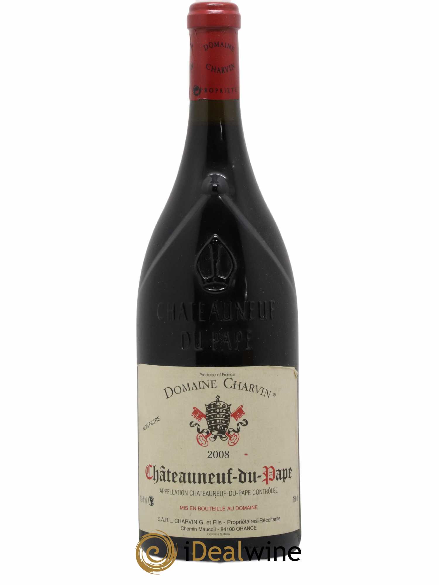 Châteauneuf-du-Pape Charvin (Domaine) 2008 - Lot de 1 magnum - 0