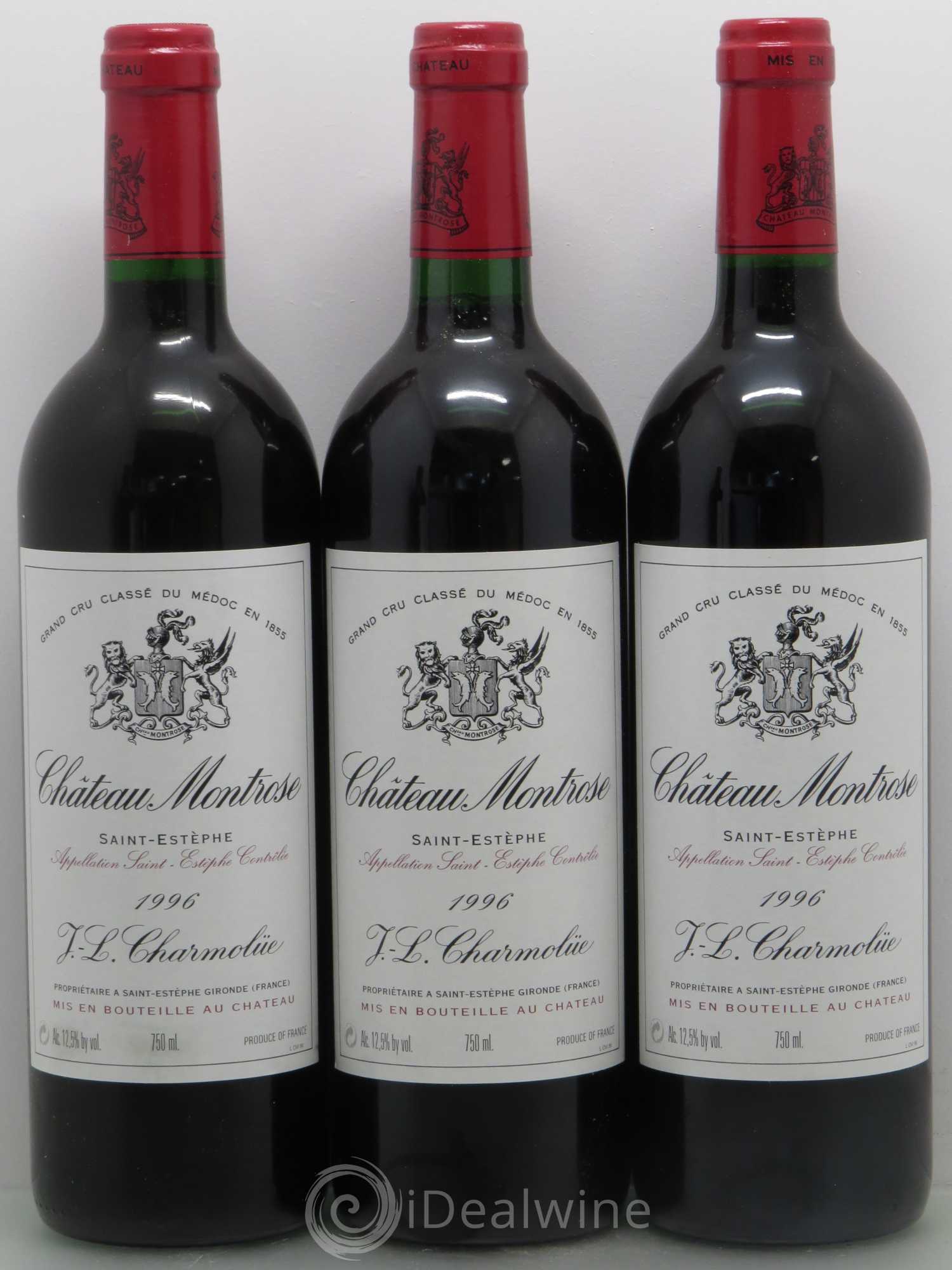 Château Montrose 2ème Grand Cru Classé 1996 - Lot de 12 bouteilles - 2
