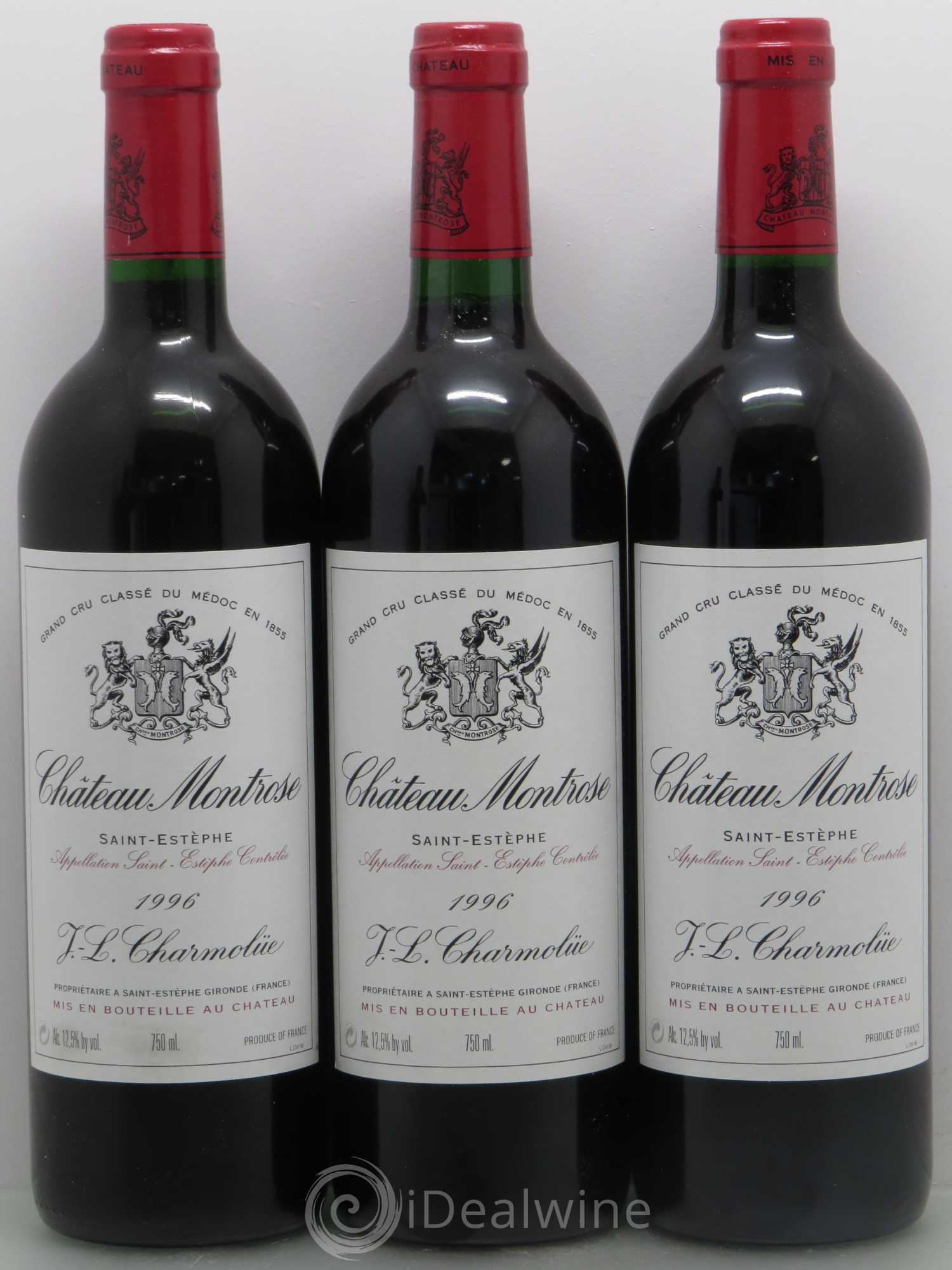 Château Montrose 2ème Grand Cru Classé 1996 - Lot de 12 bouteilles - 4