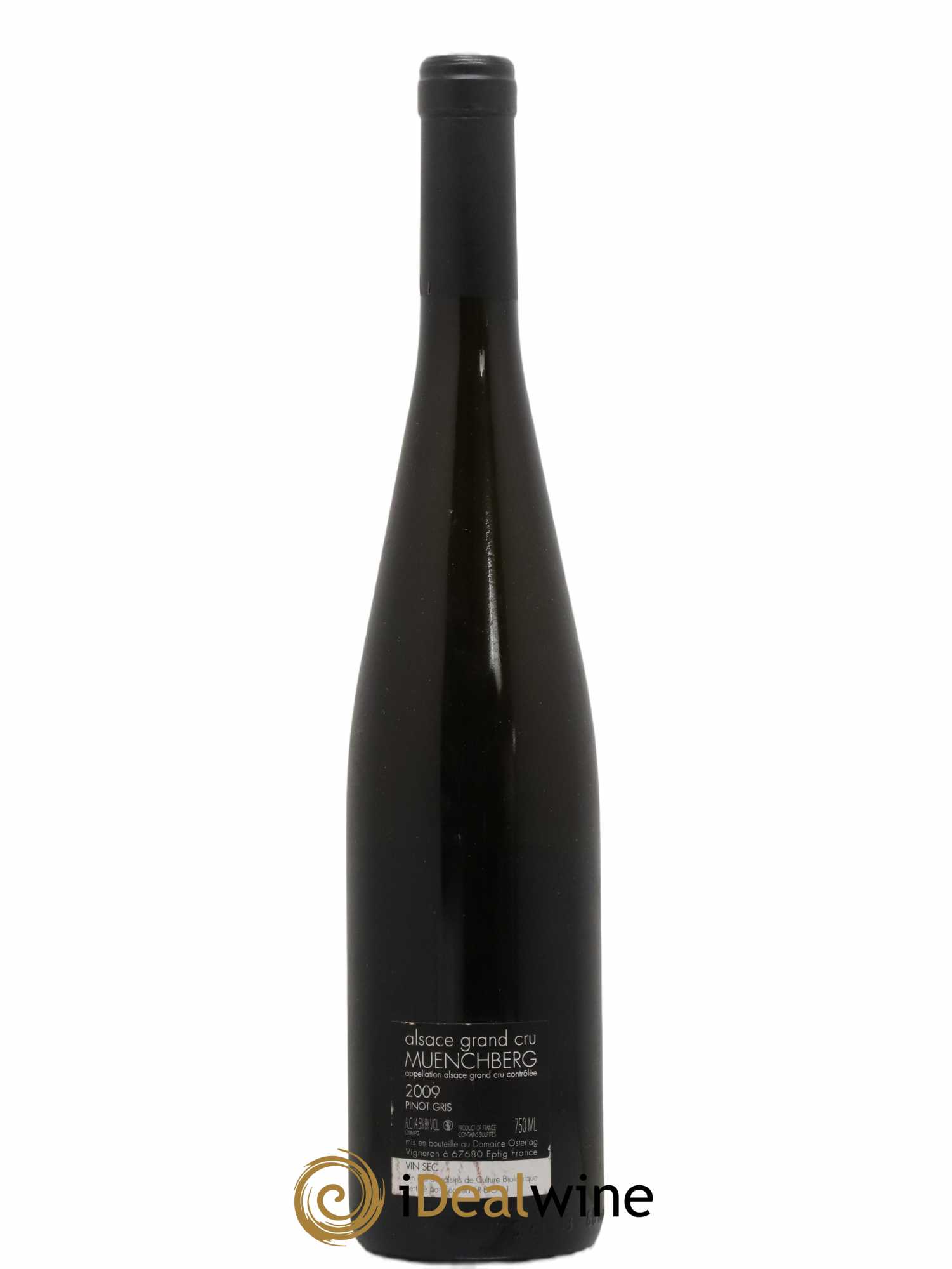Alsace Pinot Gris Grand Cru Muenchberg A360P Ostertag (Domaine) 2009 - Lot de 1 bouteille - 1