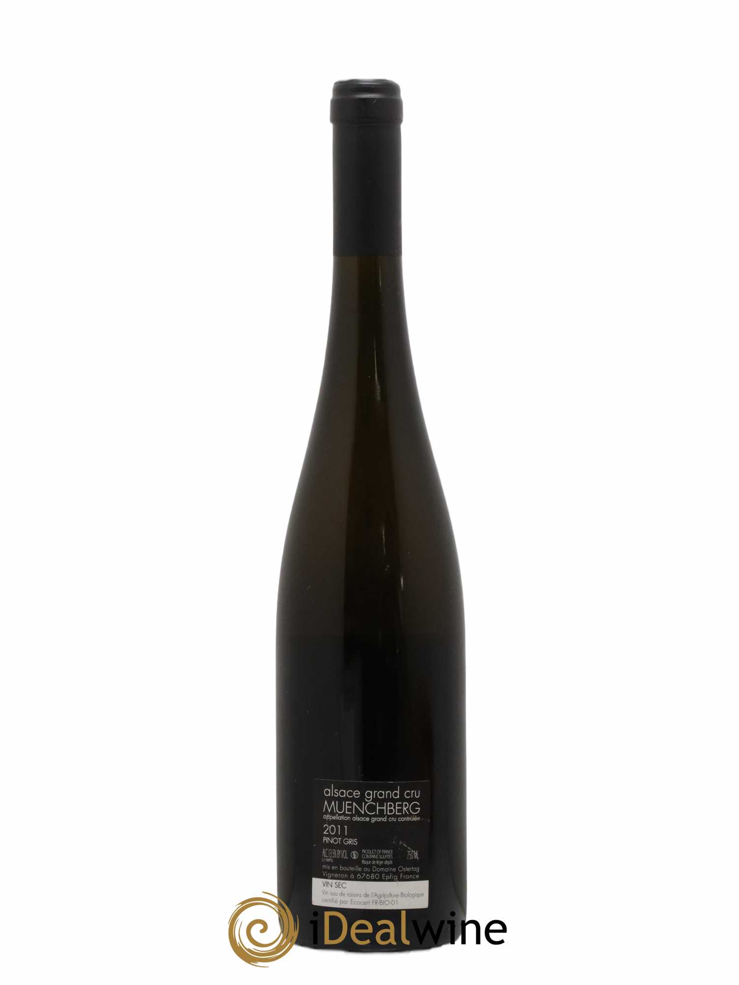 Alsace Pinot Gris Grand Cru Muenchberg A360P Ostertag (Domaine) 2011 - Lot de 1 bouteille - 1