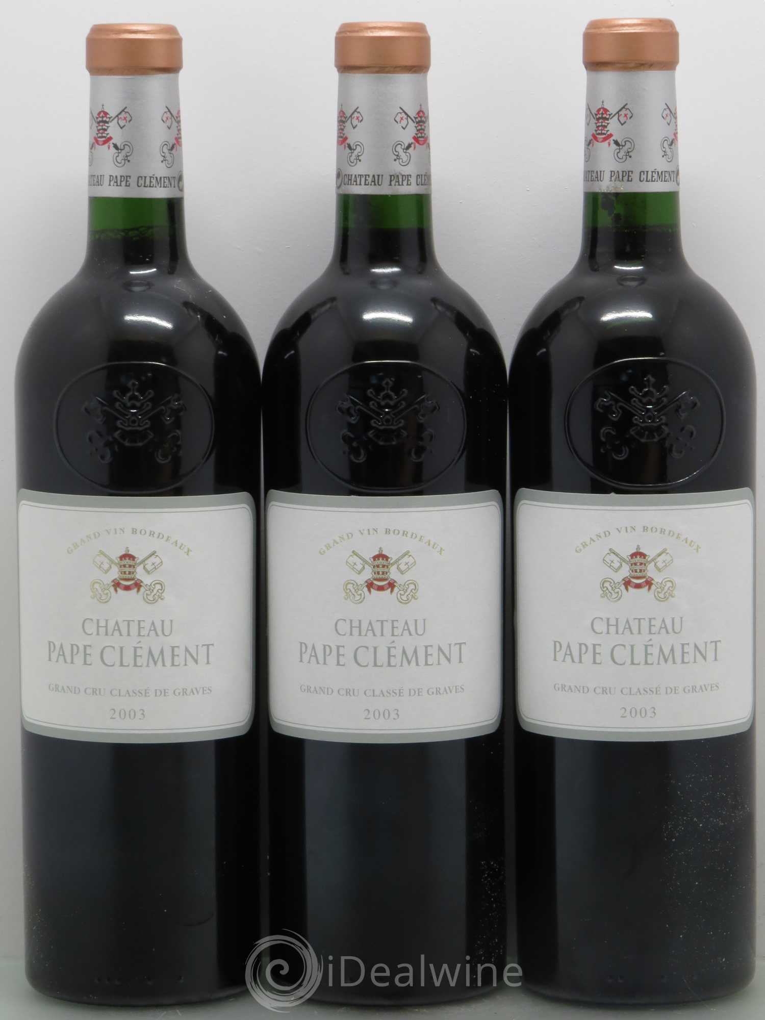 Château Pape Clément Cru Classé de Graves 2003 - Lot de 12 bouteilles - 2