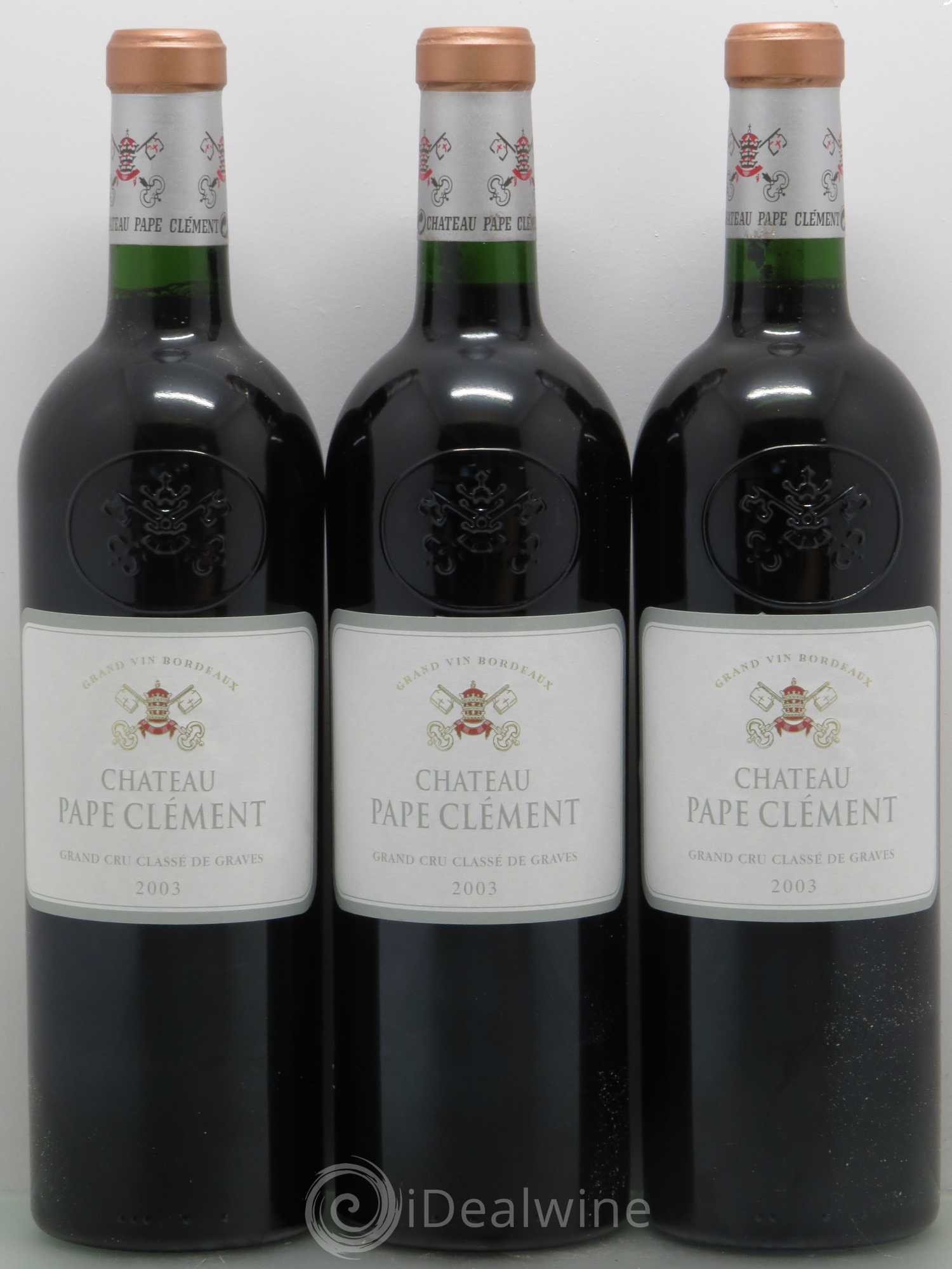 Château Pape Clément Cru Classé de Graves 2003 - Lot de 12 bouteilles - 3