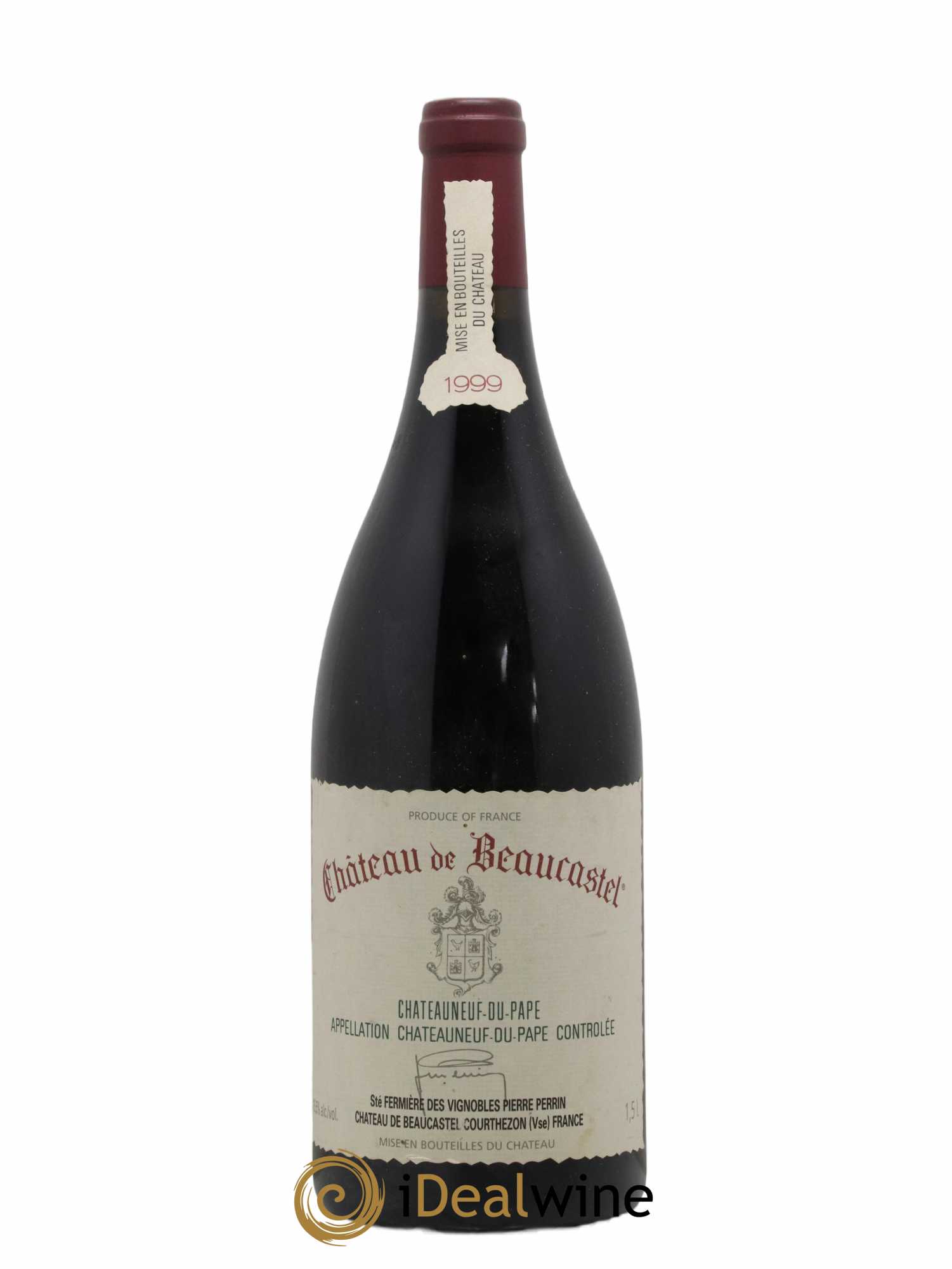 Châteauneuf-du-Pape Château de Beaucastel Famille Perrin 1999 - Lot de 1 magnum - 0