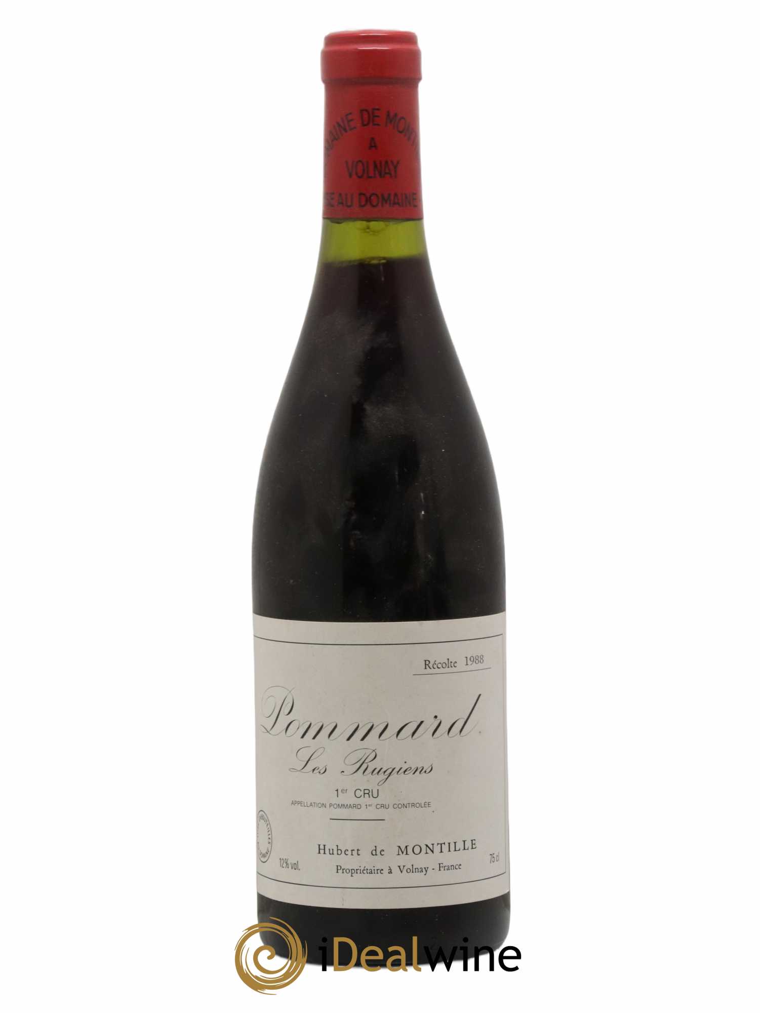 Pommard 1er Cru Les Rugiens De Montille (Domaine) 1988 - Lot de 1 bouteille - 0