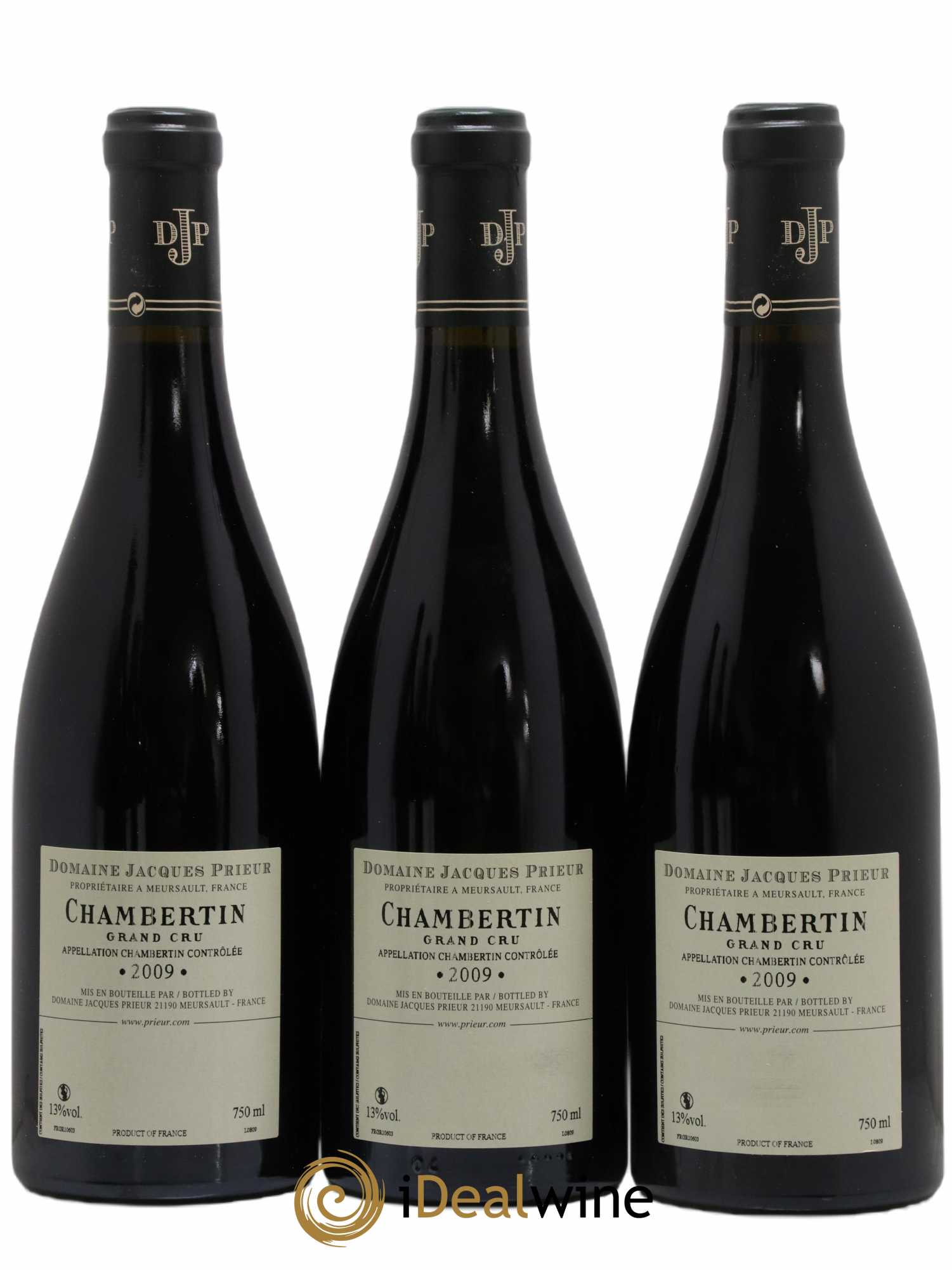 Chambertin Grand Cru Jacques Prieur (Domaine) 2009 - Lot de 6 bouteilles - 4