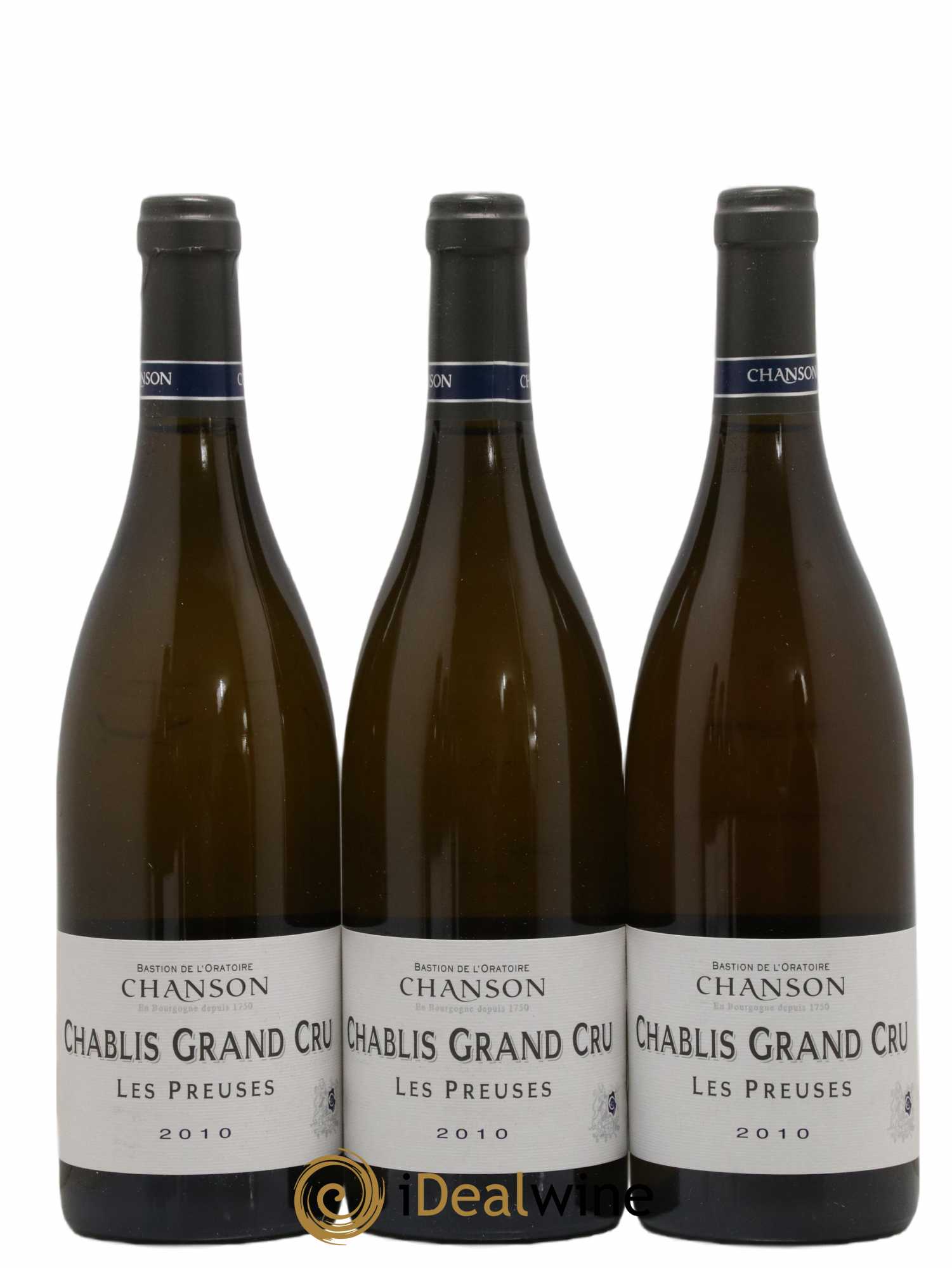 Chablis Grand Cru Les Preuses Chanson Père et Fils 2010 - Lot de 6 bouteilles - 2
