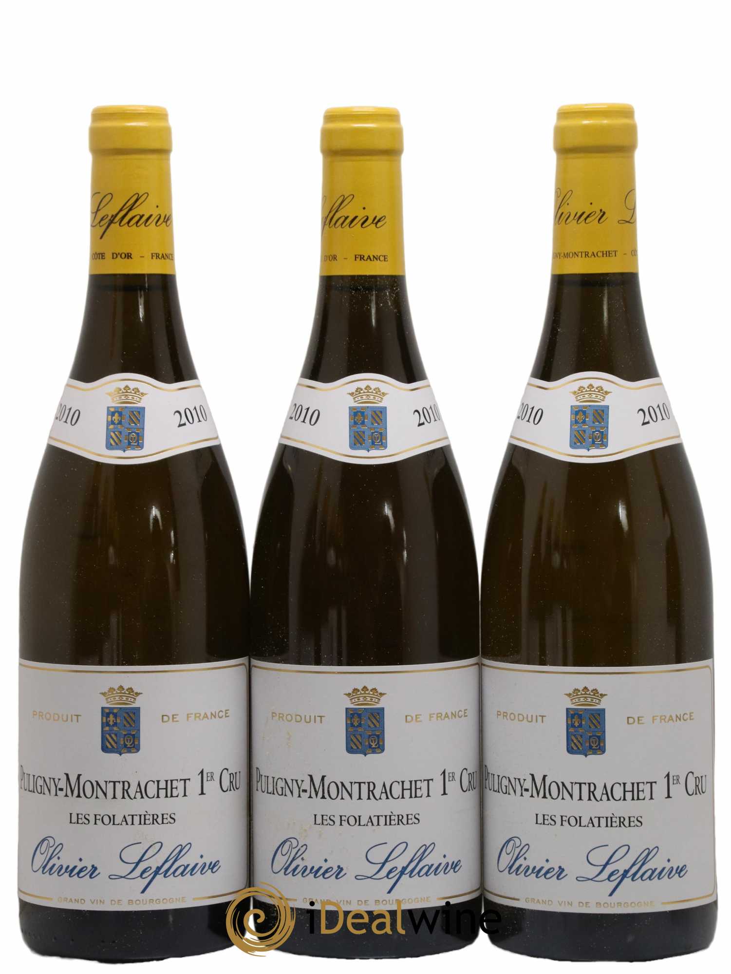 Puligny-Montrachet 1er Cru Les Folatières Olivier Leflaive 2010 - Lot de 12 bouteilles - 3