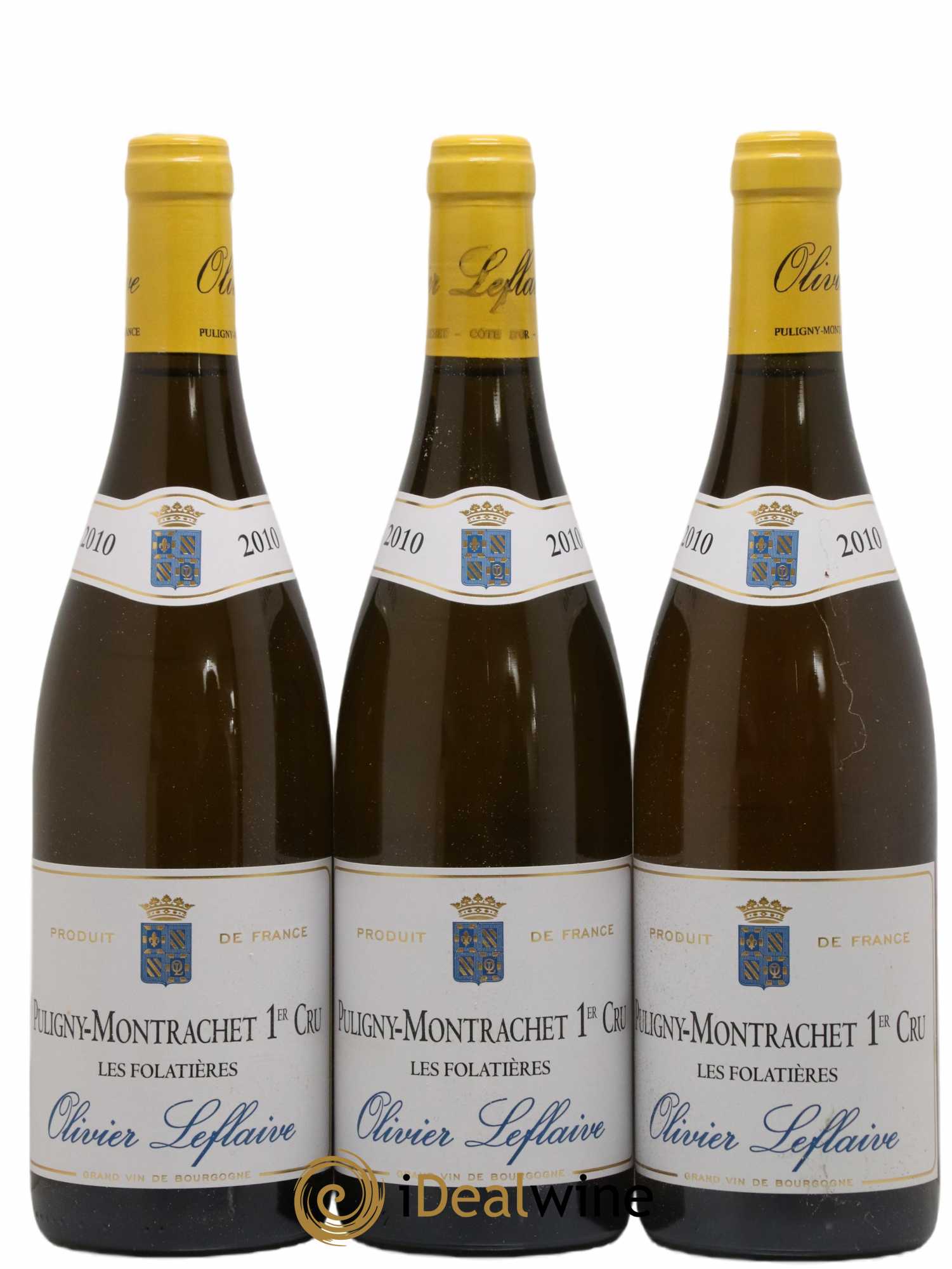 Puligny-Montrachet 1er Cru Les Folatières Olivier Leflaive 2010 - Lot de 12 bouteilles - 7