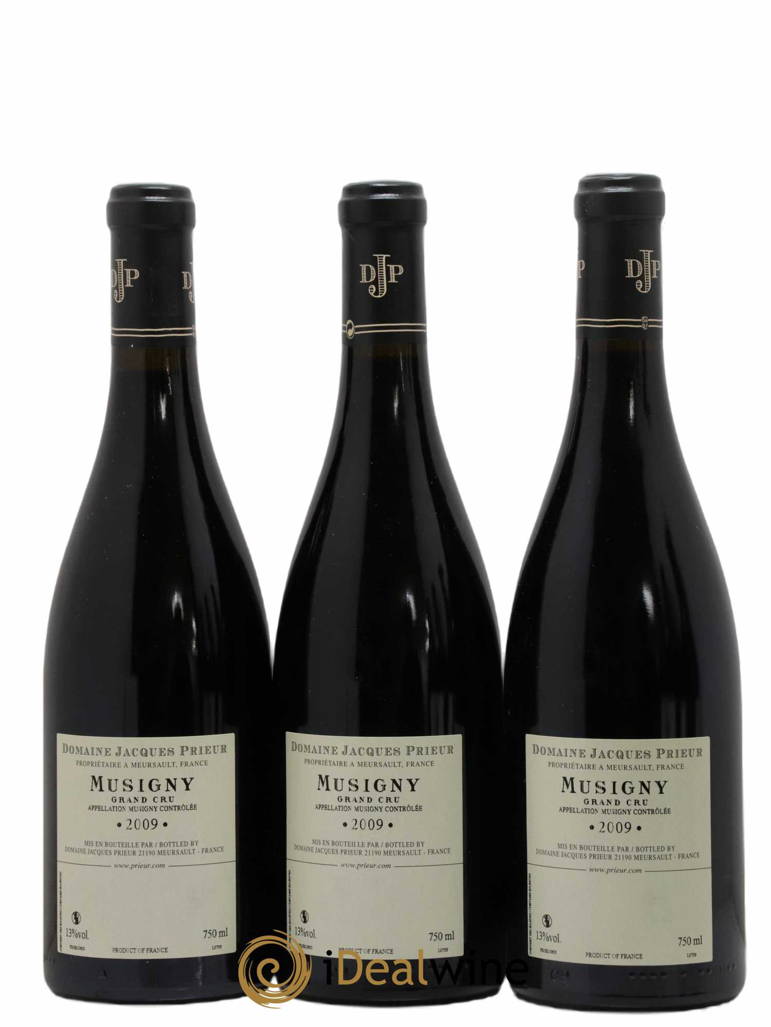Musigny Grand Cru Jacques Prieur (Domaine) 2009 - Lot de 6 bouteilles - 2