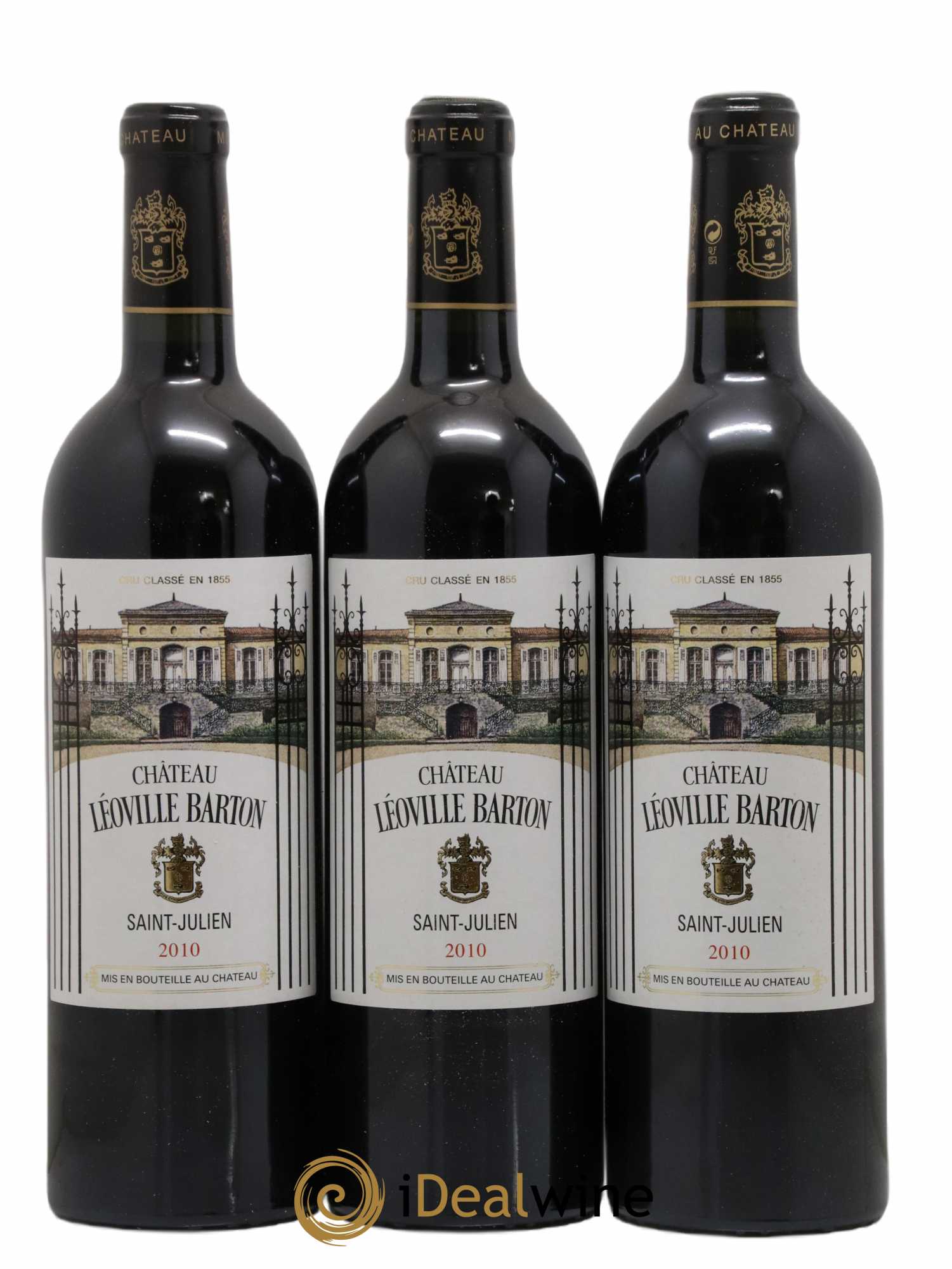 Château Léoville Barton 2ème Grand Cru Classé 2010 - Lot de 12 bouteilles - 1