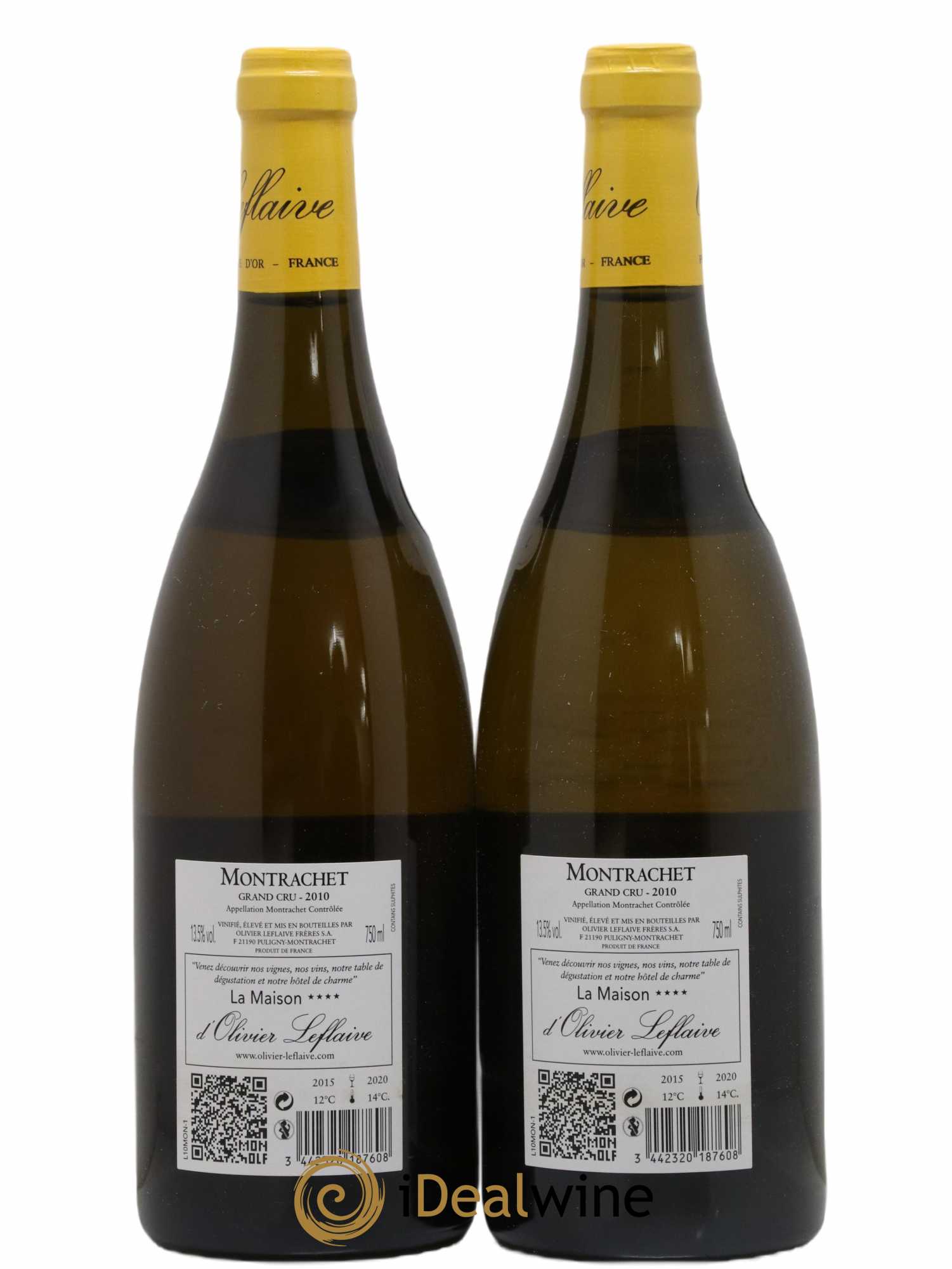 Montrachet Grand Cru Olivier Leflaive 2010 - Posten von 2 Flaschen - 1