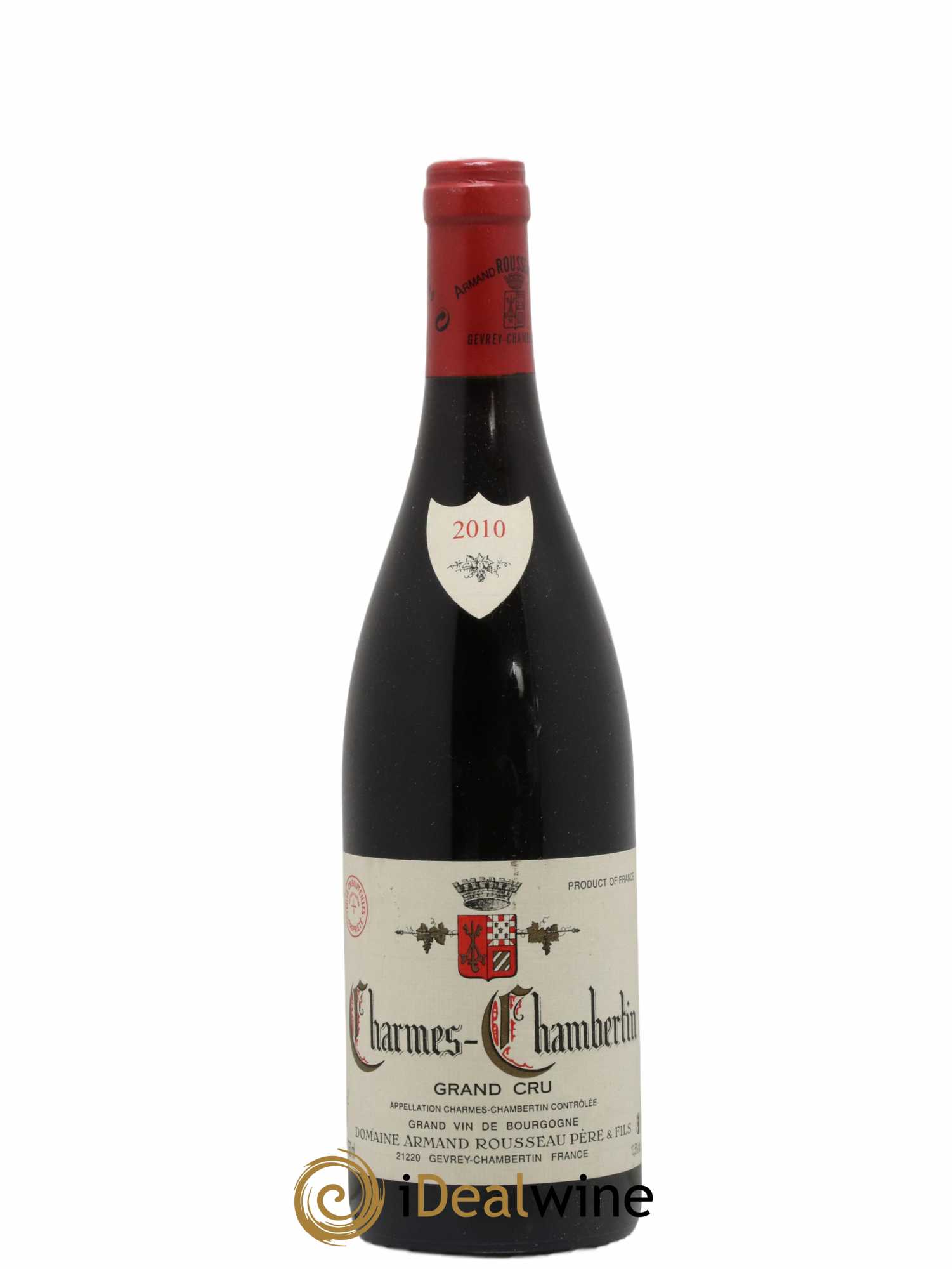 Charmes-Chambertin Grand Cru Armand Rousseau (Domaine) 2010 - Lot de 1 bouteille - 0