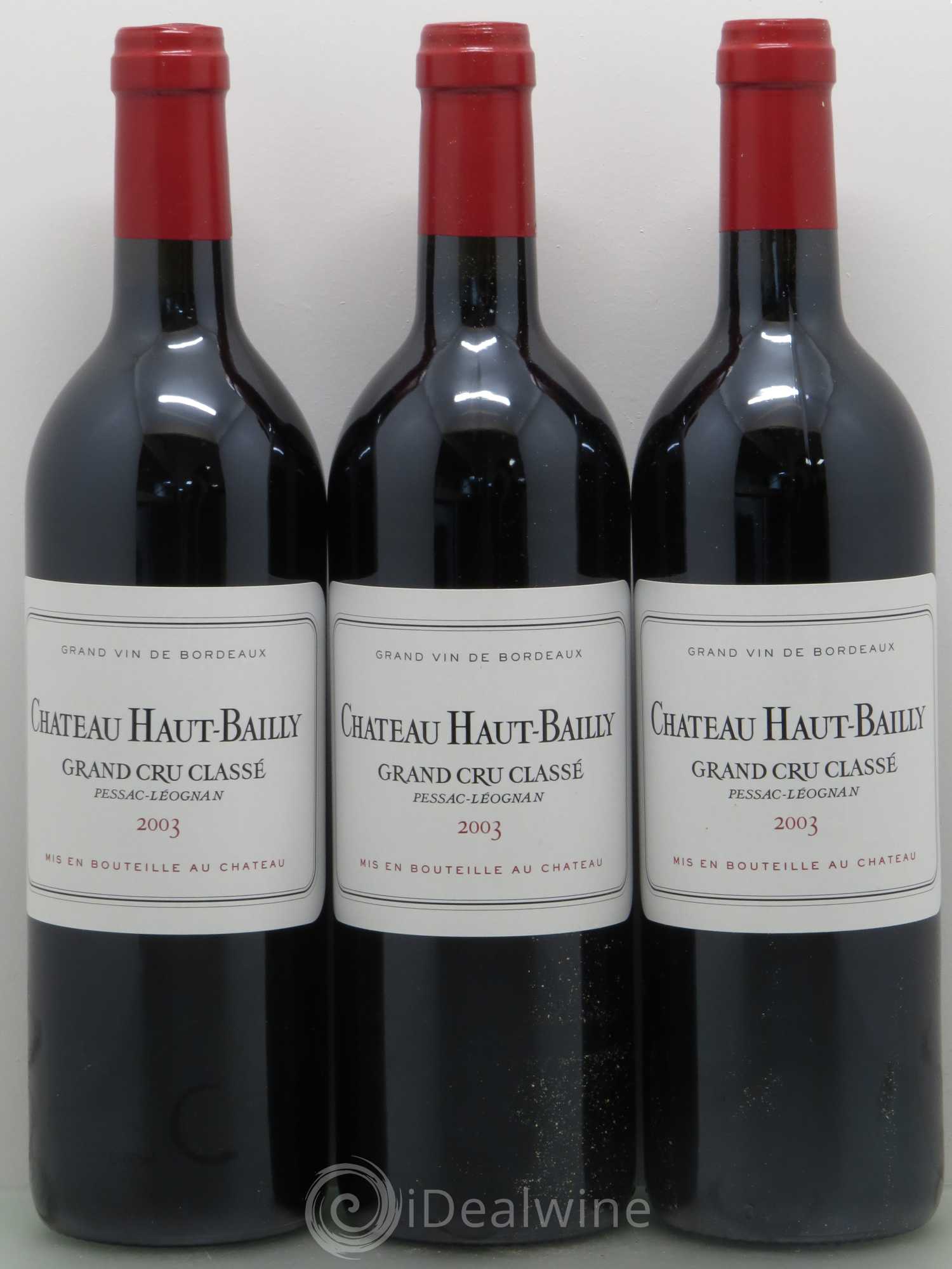 Château Haut-Bailly Cru Classé de Graves 2003 - Lot de 12 bouteilles - 3