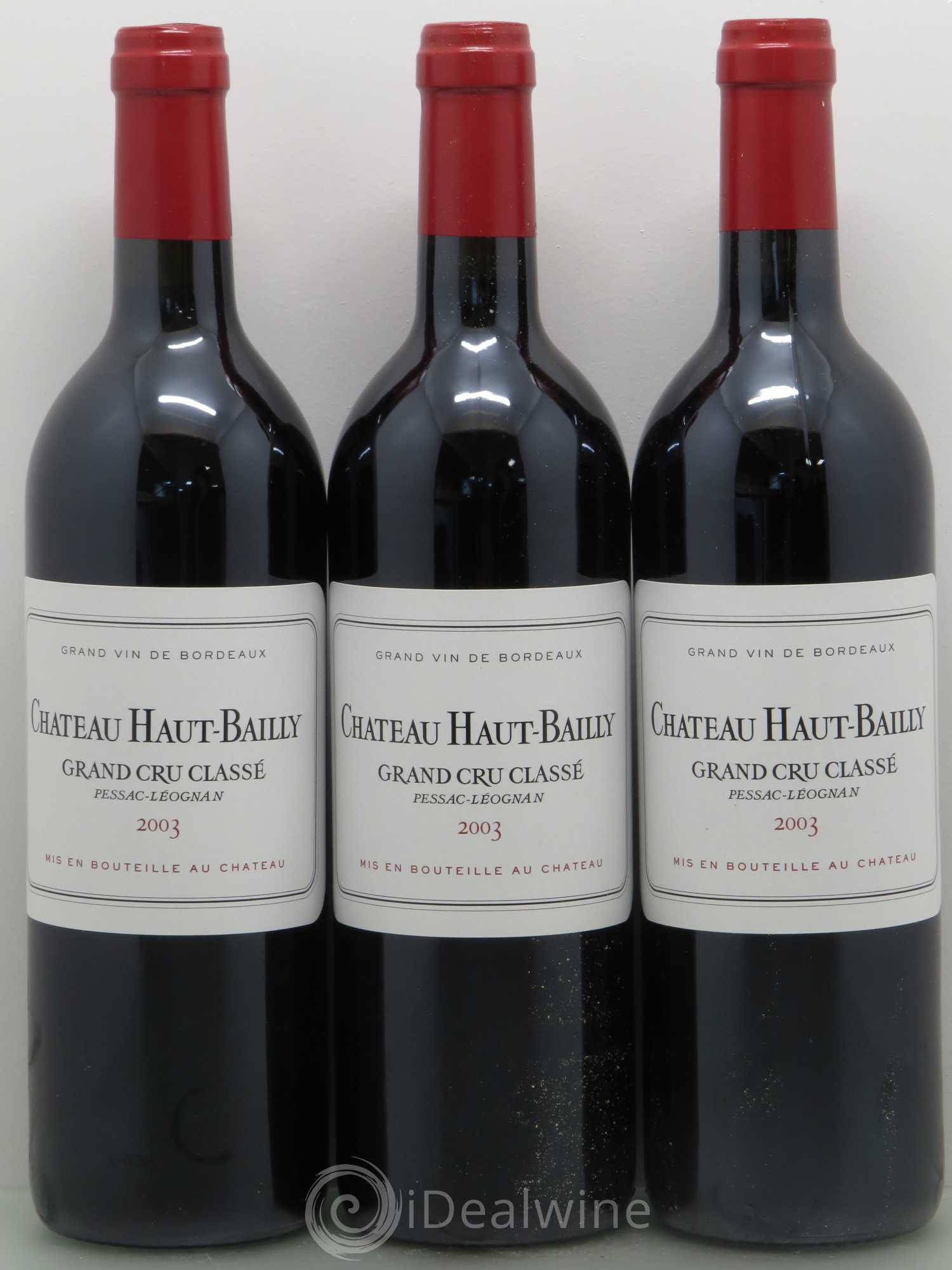 Château Haut-Bailly Cru Classé de Graves 2003 - Lot de 12 bouteilles - 4