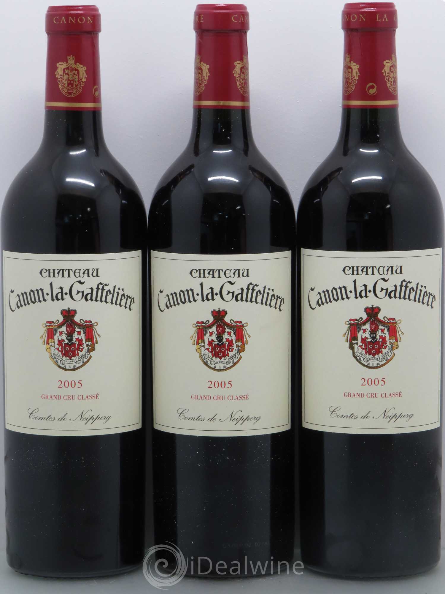 Château Canon la Gaffelière 1er Grand Cru Classé B 2005 - Lot de 12 bouteilles - 1