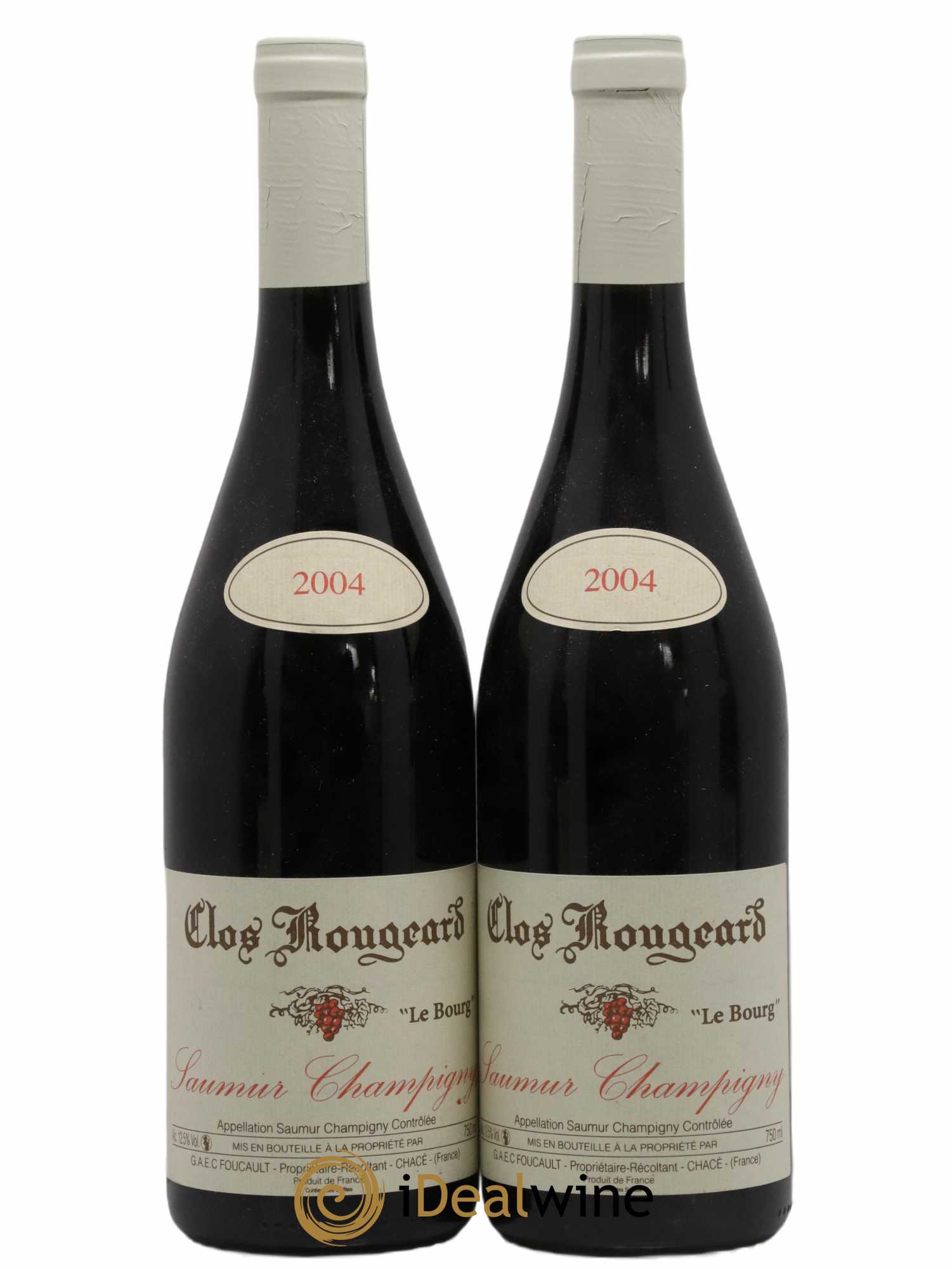 Saumur-Champigny Le Bourg Clos Rougeard 2004 - Lot de 2 bouteilles - 0