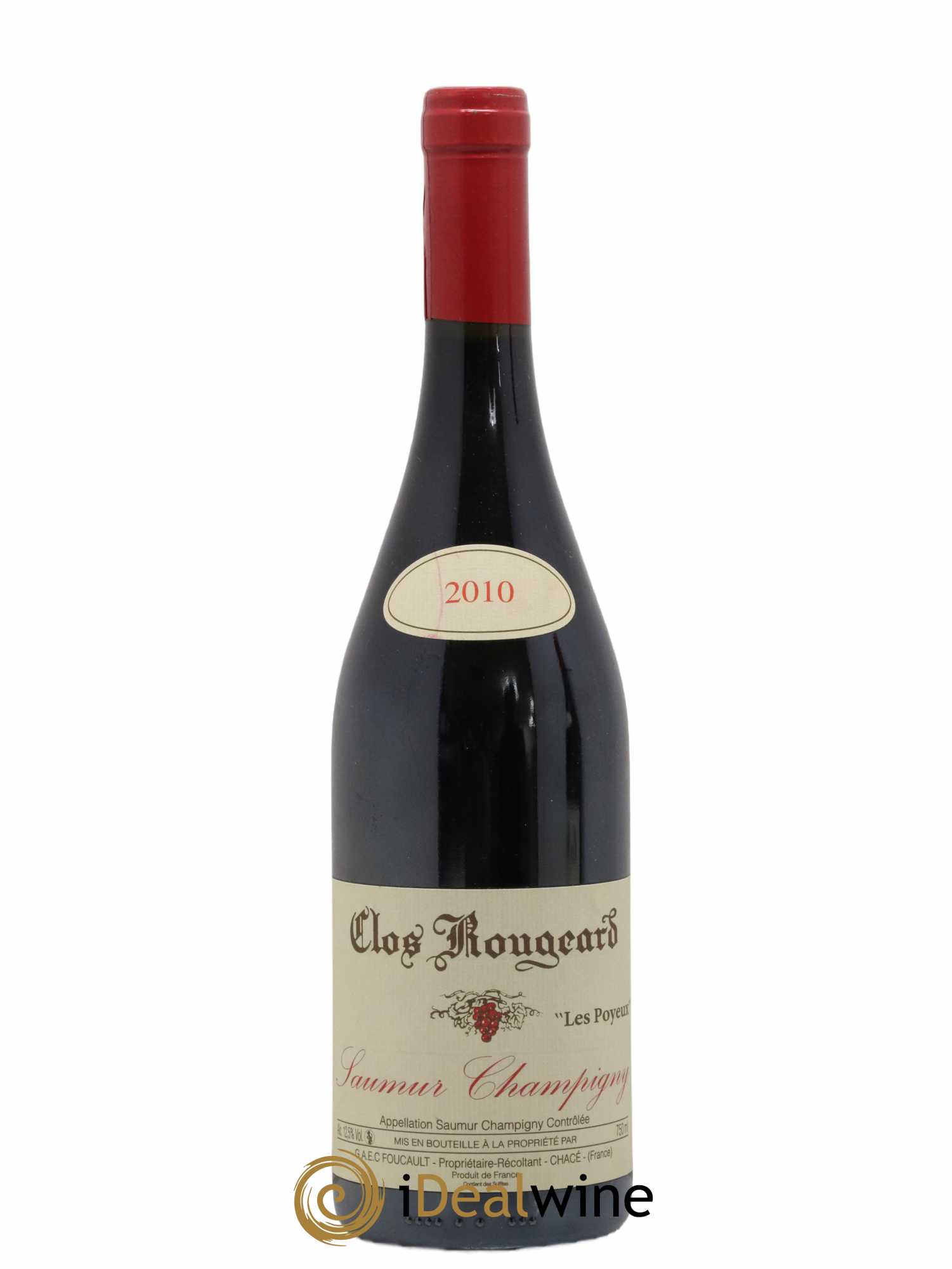Saumur-Champigny Les Poyeux Clos Rougeard 2010 - Lot de 1 bouteille - 0