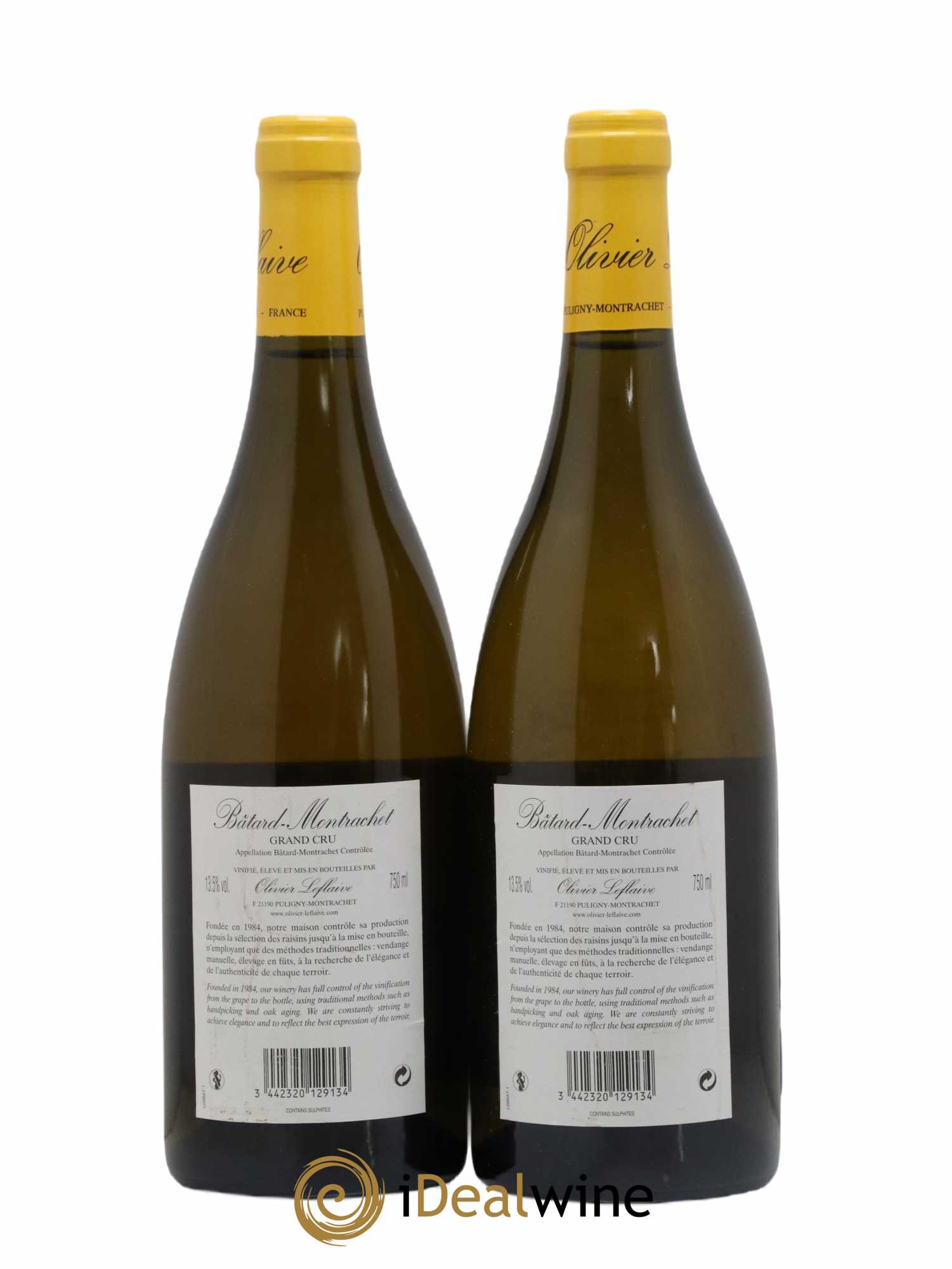 Bâtard-Montrachet Grand Cru Olivier Leflaive 2009 - Lot de 2 bouteilles - 1