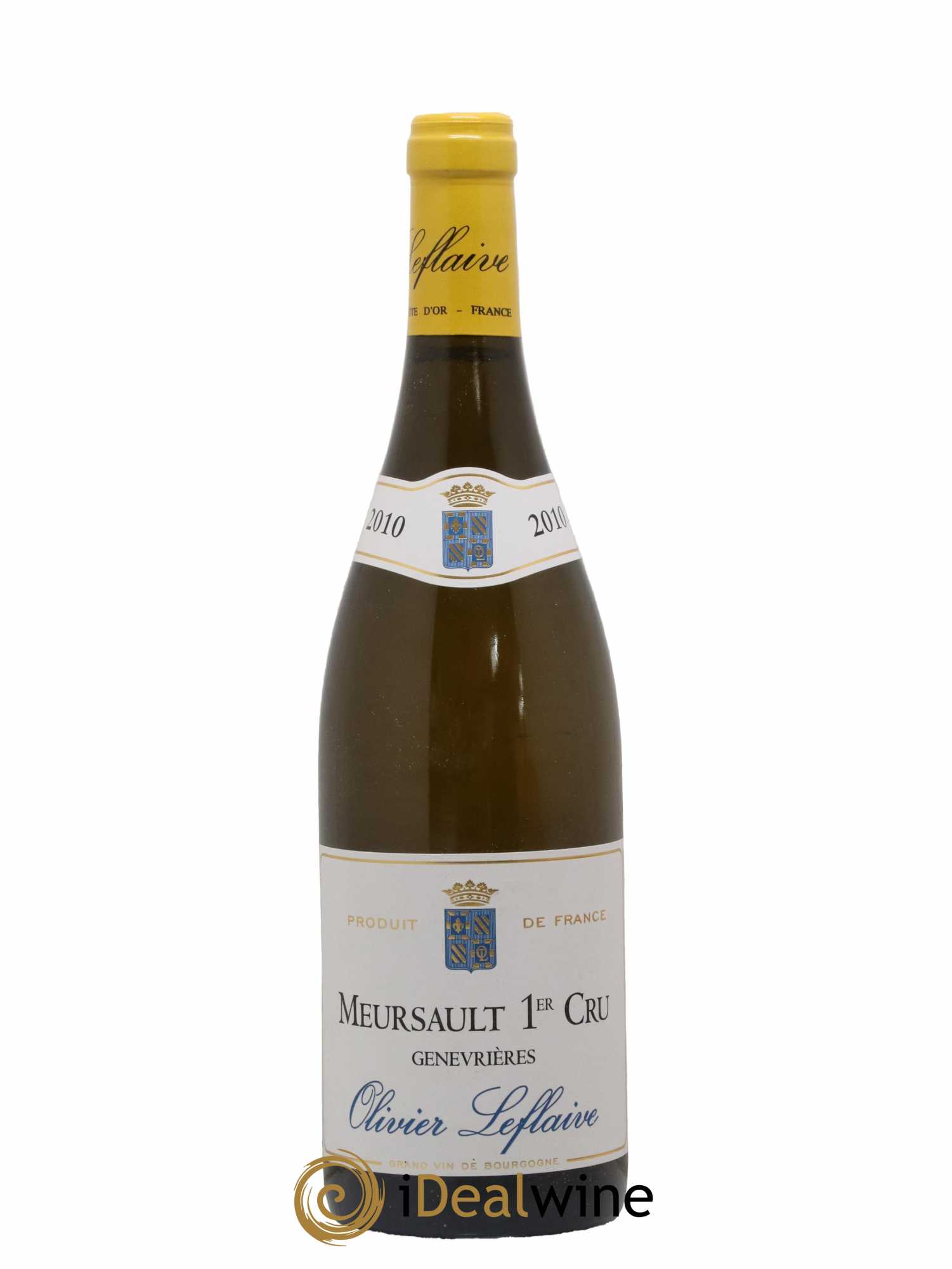 Meursault 1er Cru Les Genevrières Olivier Leflaive 2010 - Lot de 1 bouteille - 0