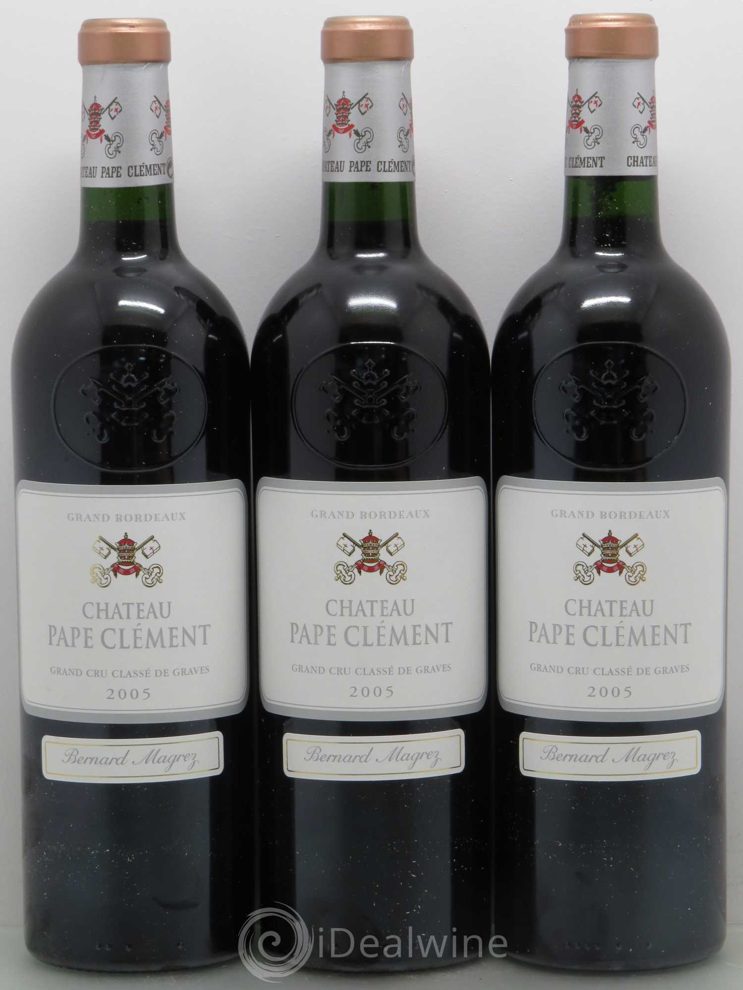 Château Pape Clément Cru Classé de Graves 2005 - Lot de 12 bouteilles - 1