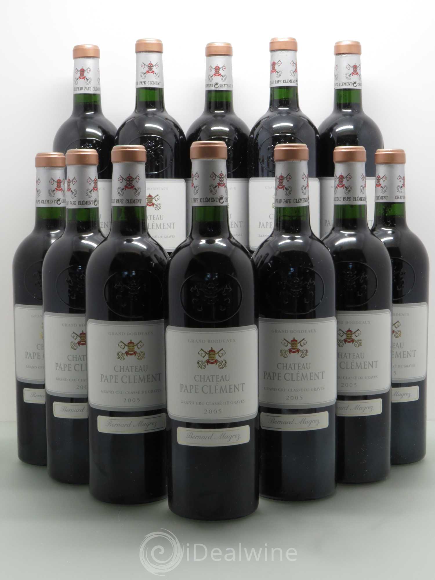 Château Pape Clément Cru Classé de Graves 2005 - Lot de 12 bouteilles - 0