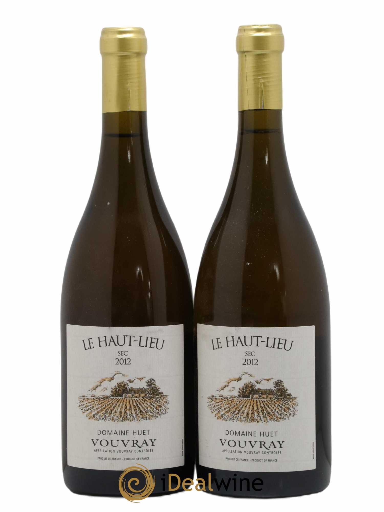 Vouvray Le Haut-Lieu Sec Domaine Huet 2012 - Lot de 2 bouteilles - 0
