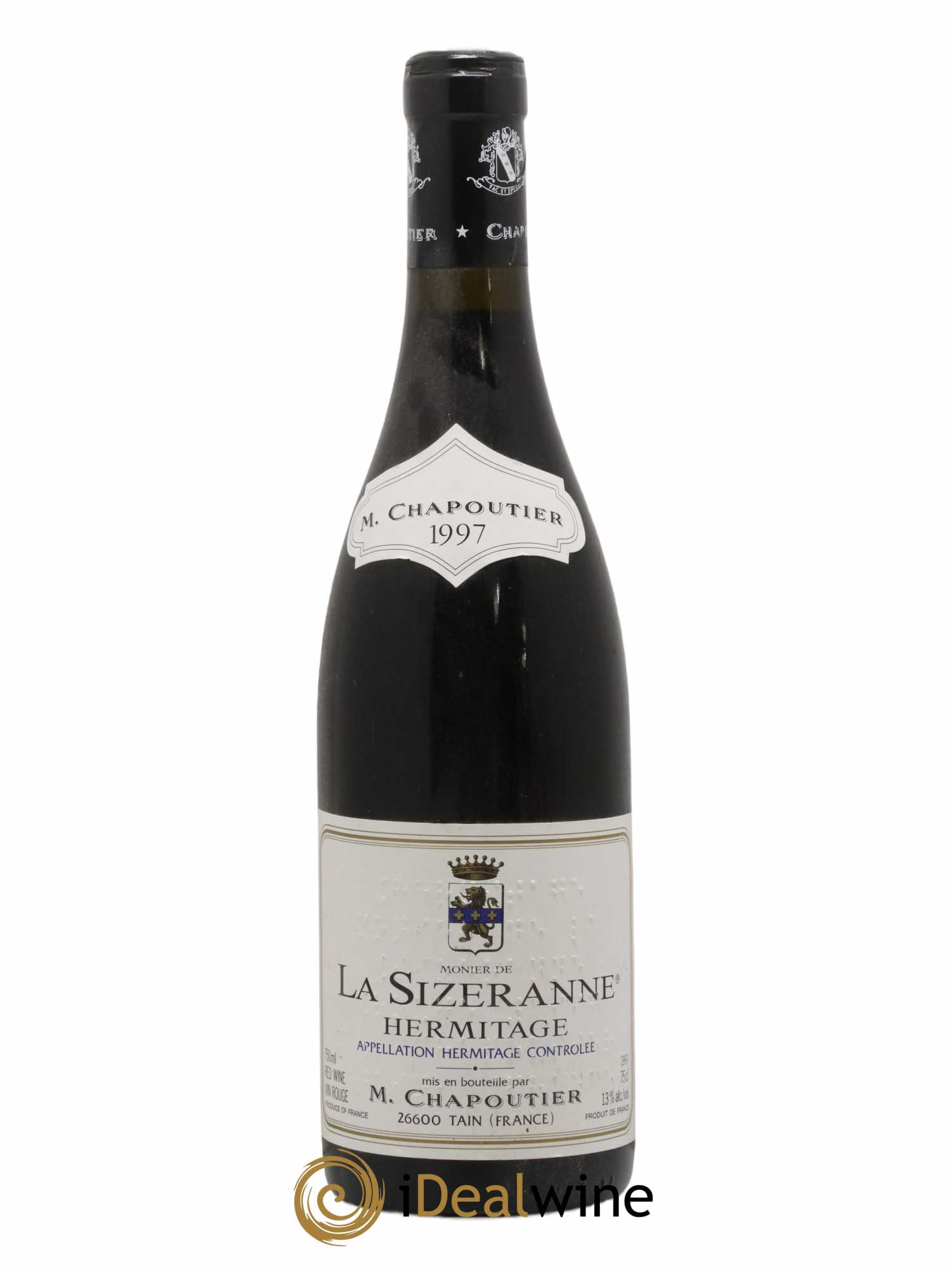 Hermitage Monier de La Sizeranne Chapoutier 1997 - Lot de 1 bouteille - 0
