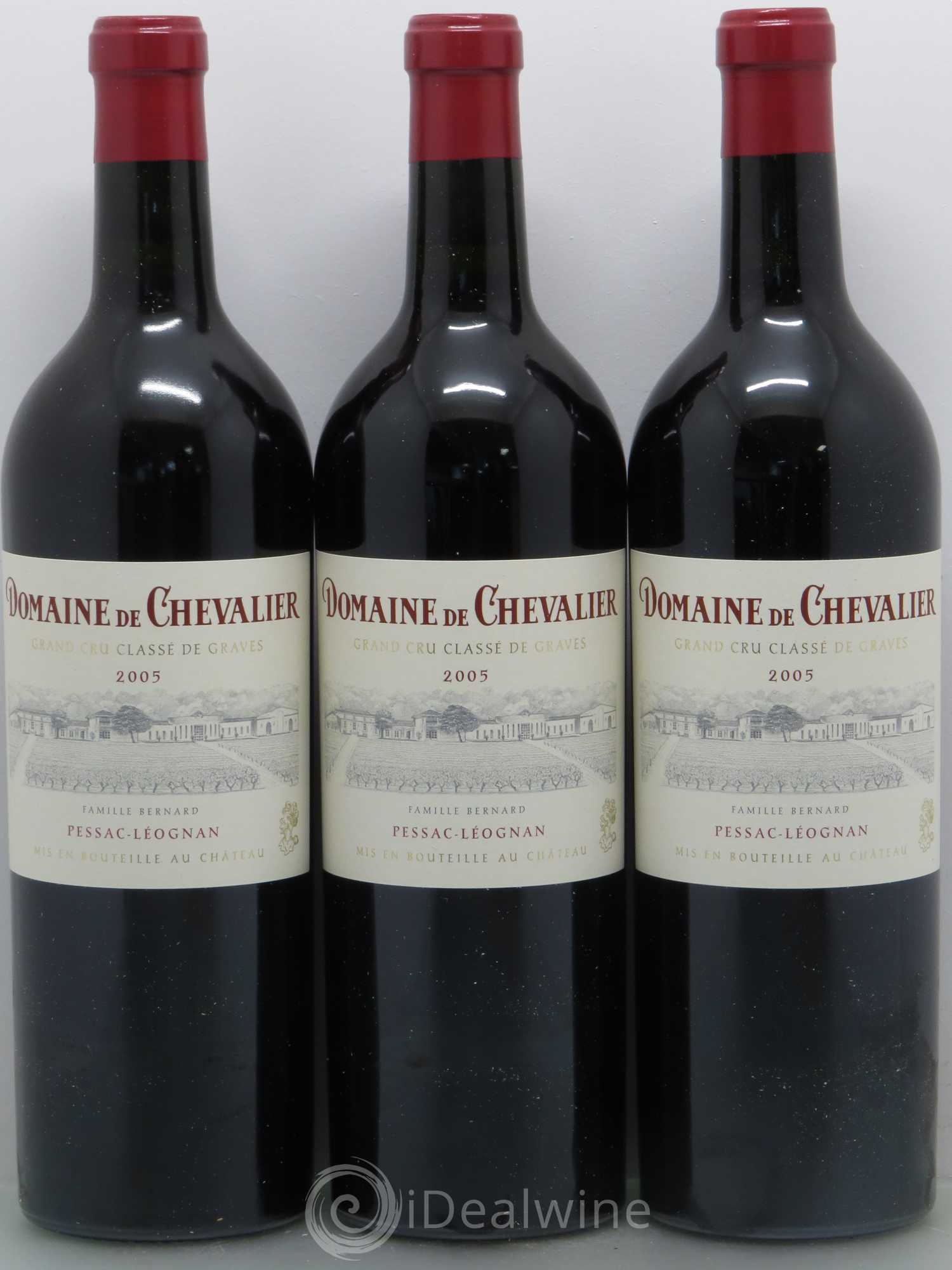 Domaine de Chevalier Cru Classé de Graves 2005 - Lot de 12 bouteilles - 1