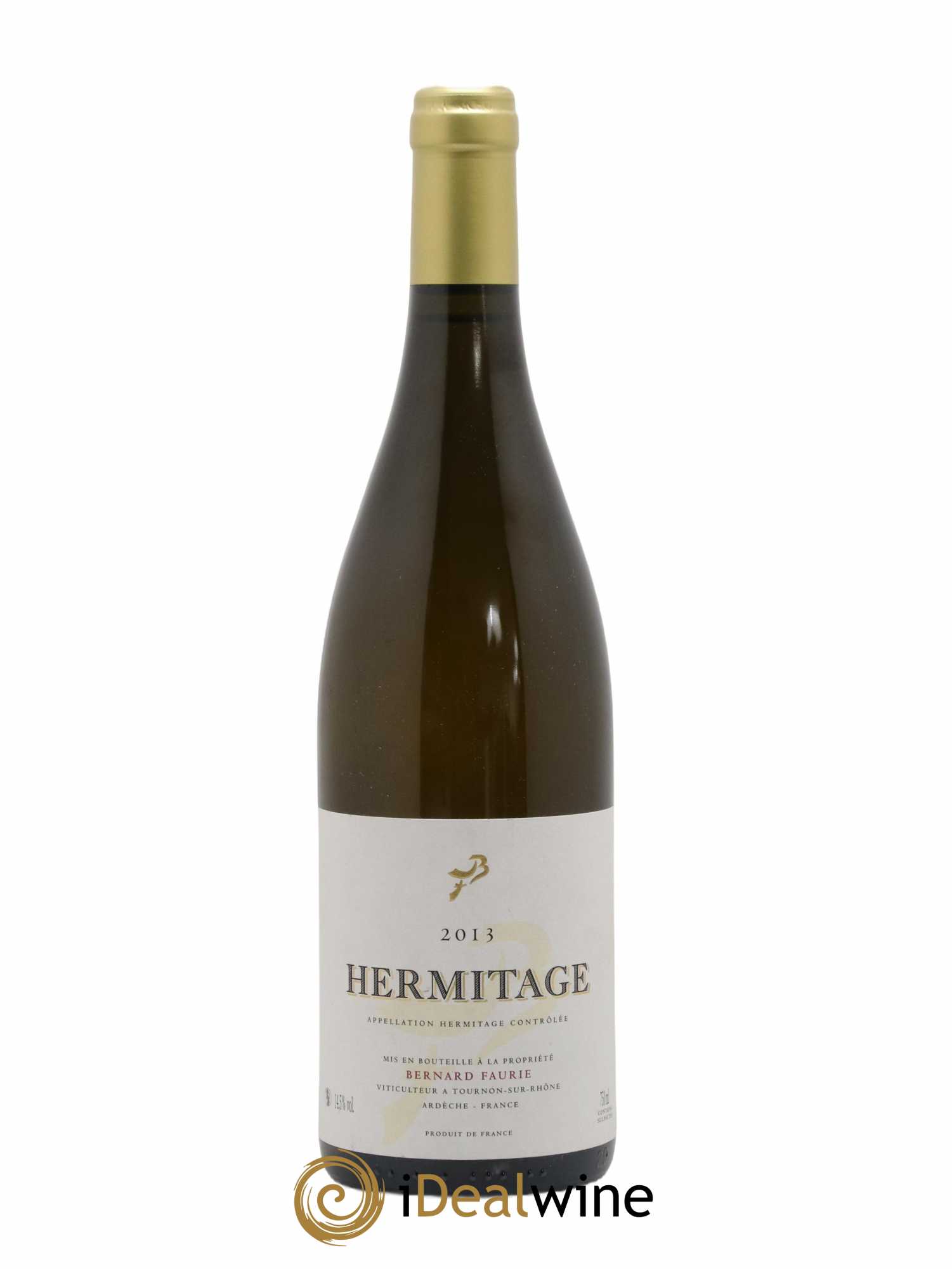 Hermitage Bernard Faurie 2013 - Lot de 1 bouteille - 0