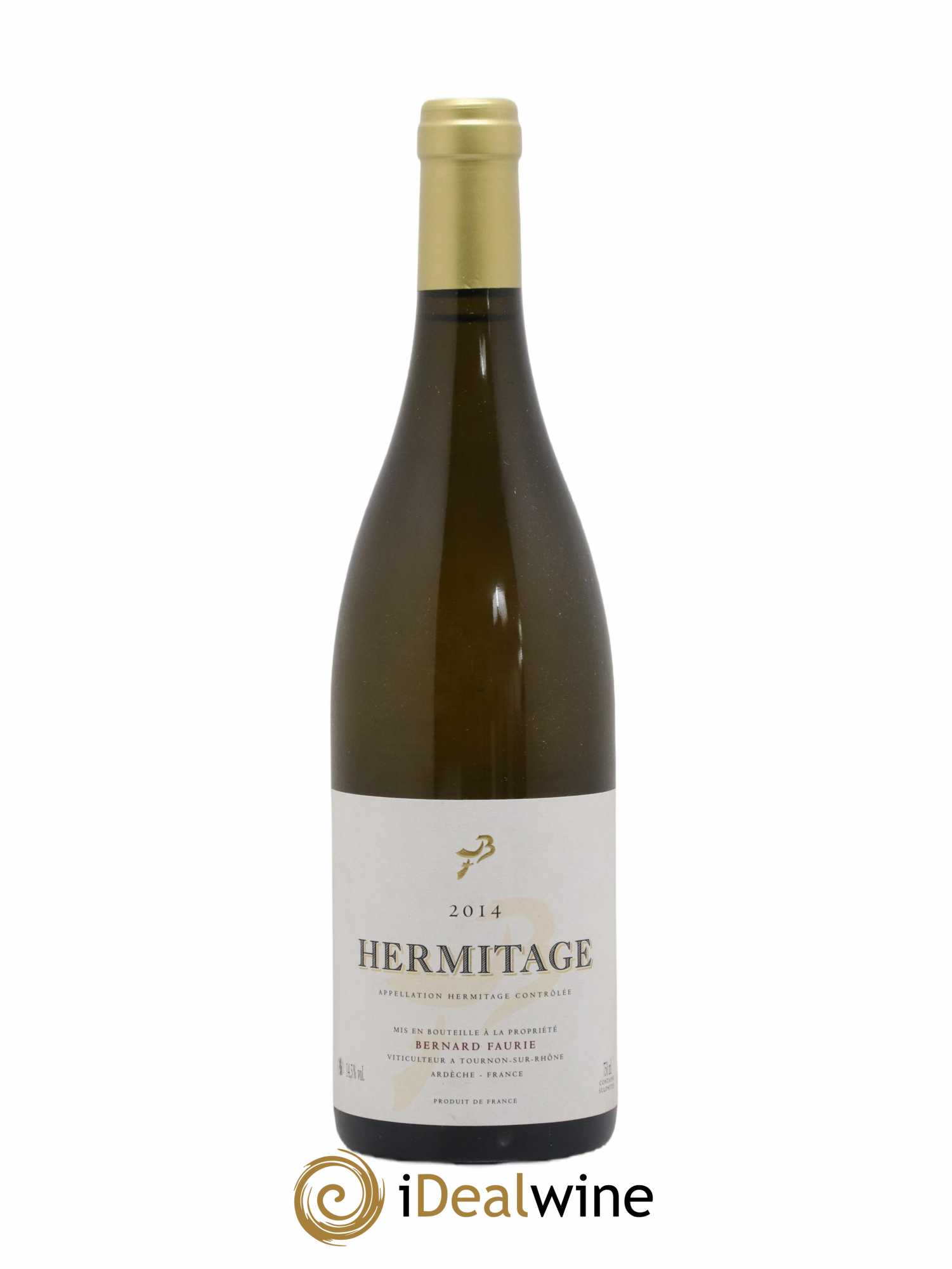 Hermitage Bernard Faurie 2014 - Lot de 1 bouteille - 0