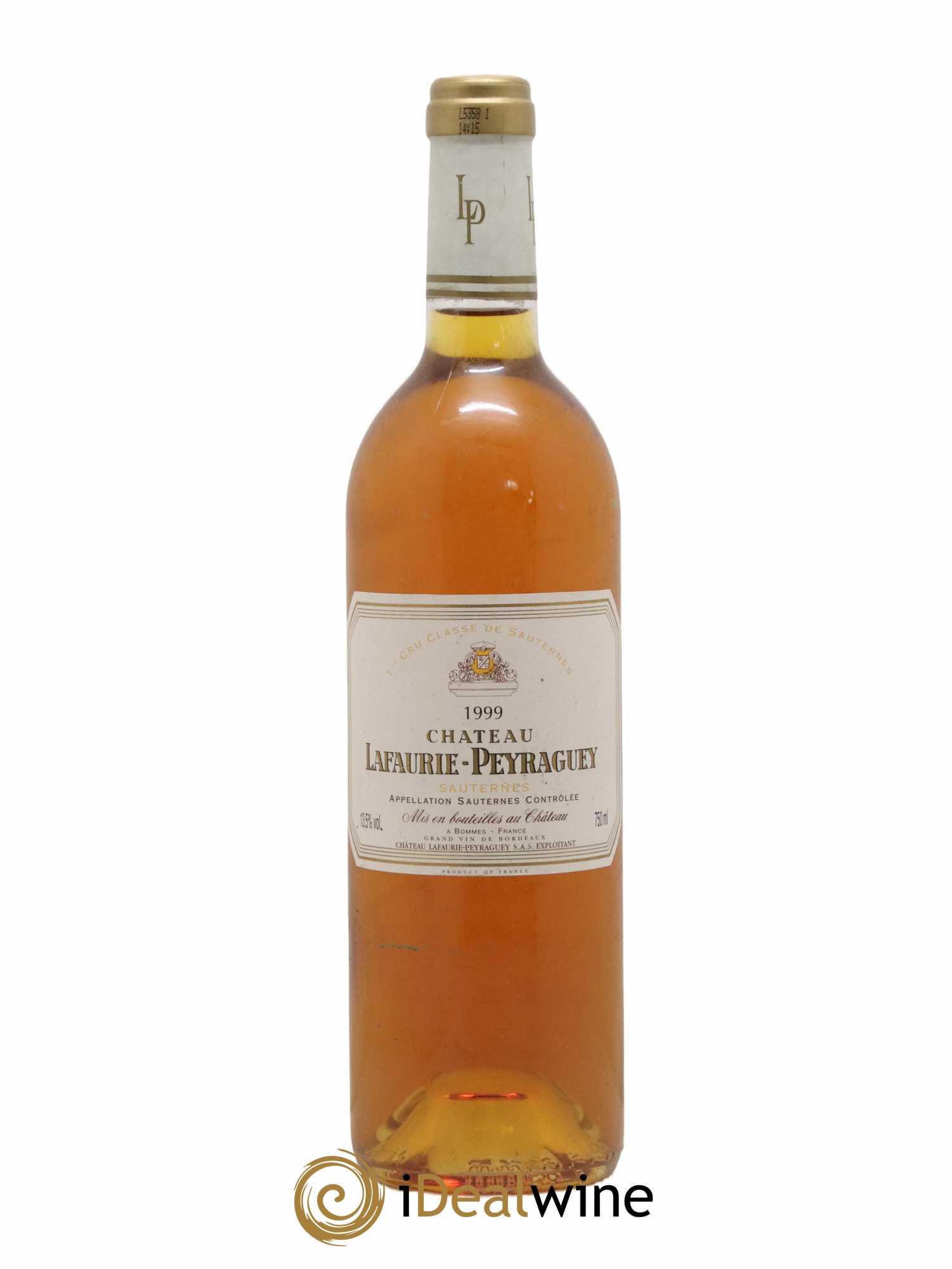 Château Lafaurie-Peyraguey 1er Grand Cru Classé 1999 - Lotto di 1 bottiglia - 0