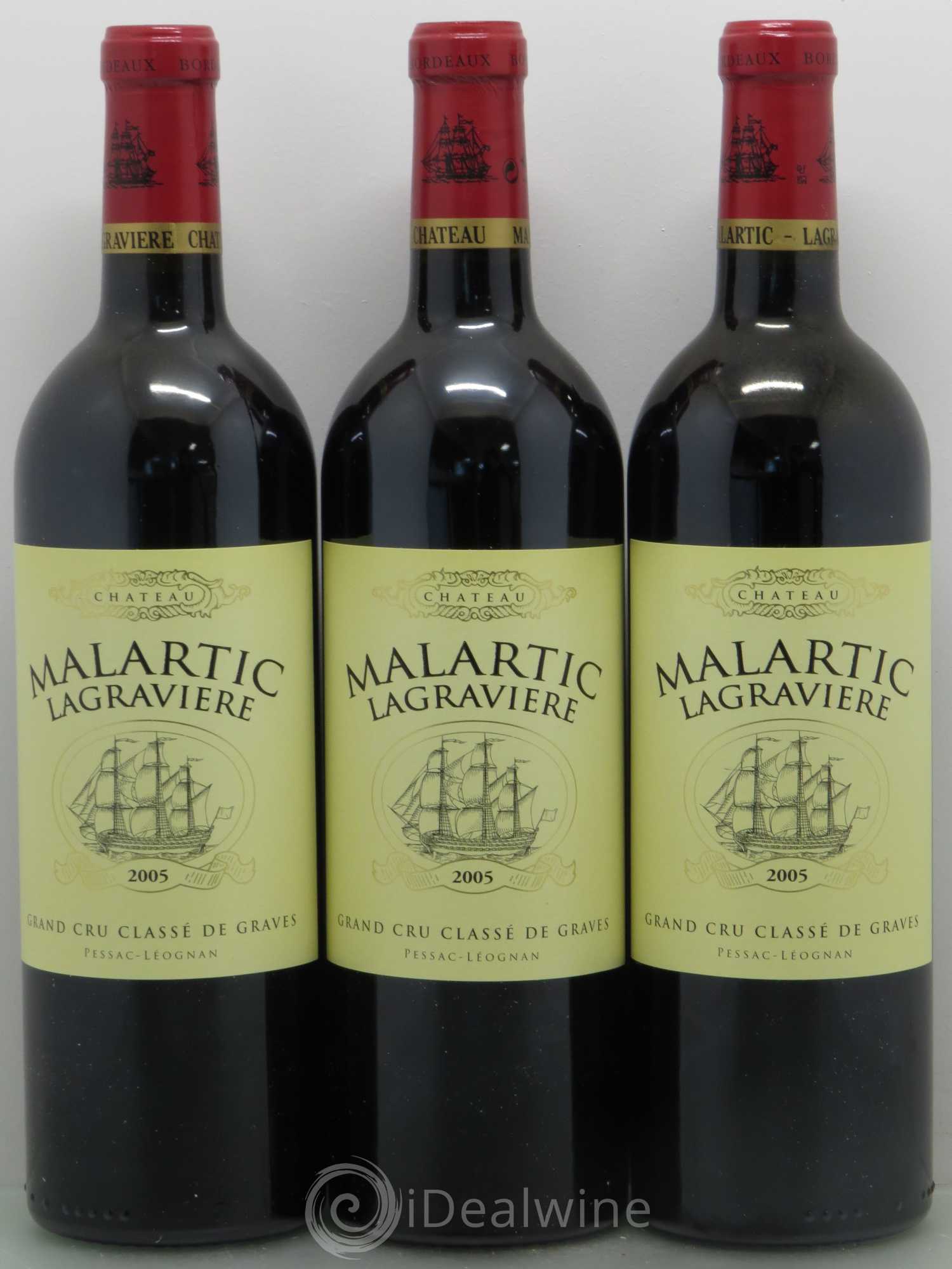 Château Malartic-Lagravière Cru Classé de Graves 2005 - Lot de 12 bouteilles - 4