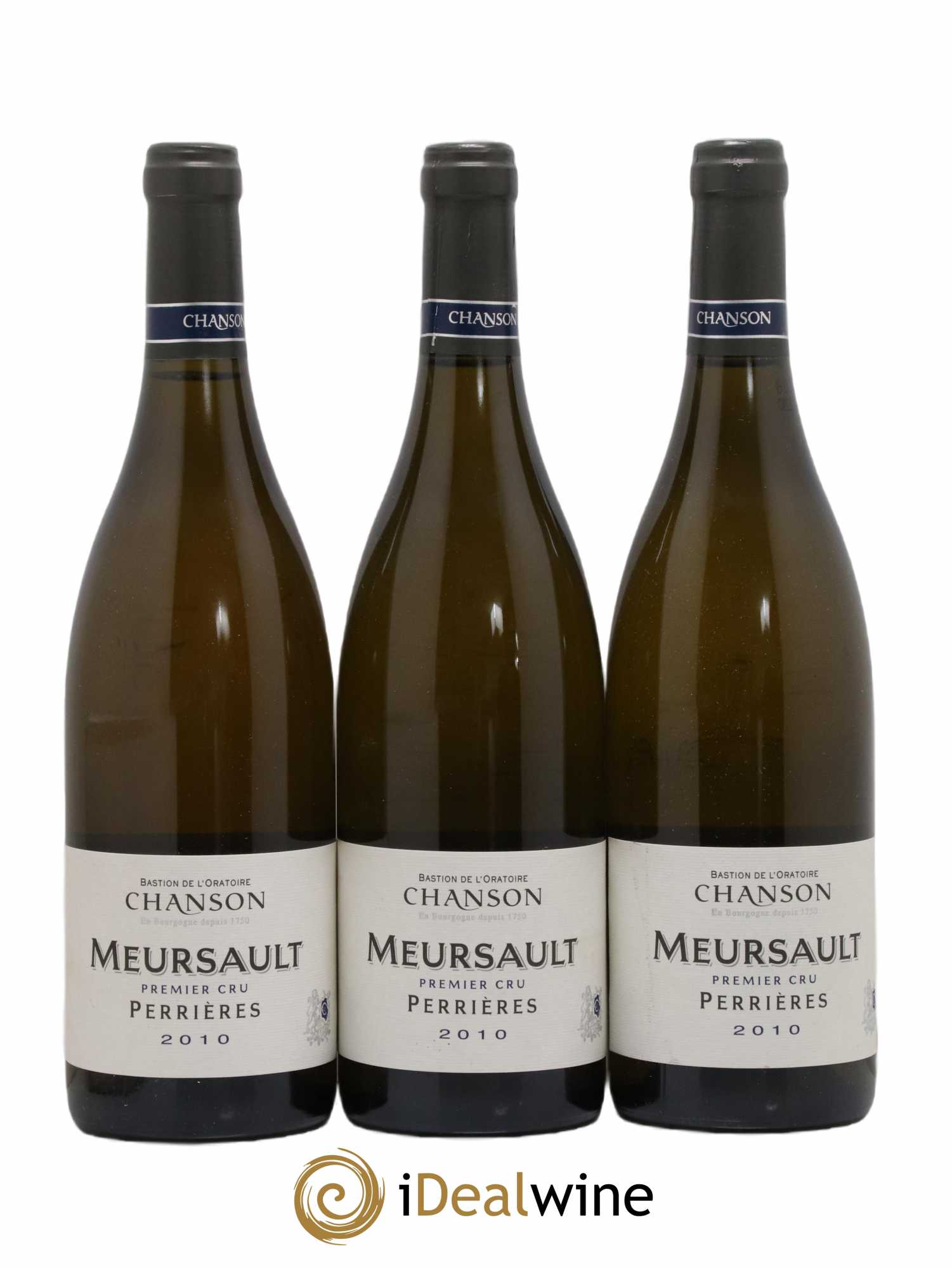 Meursault 1er Cru Les Perrières Chanson 2010 - Lot de 3 bouteilles - 0