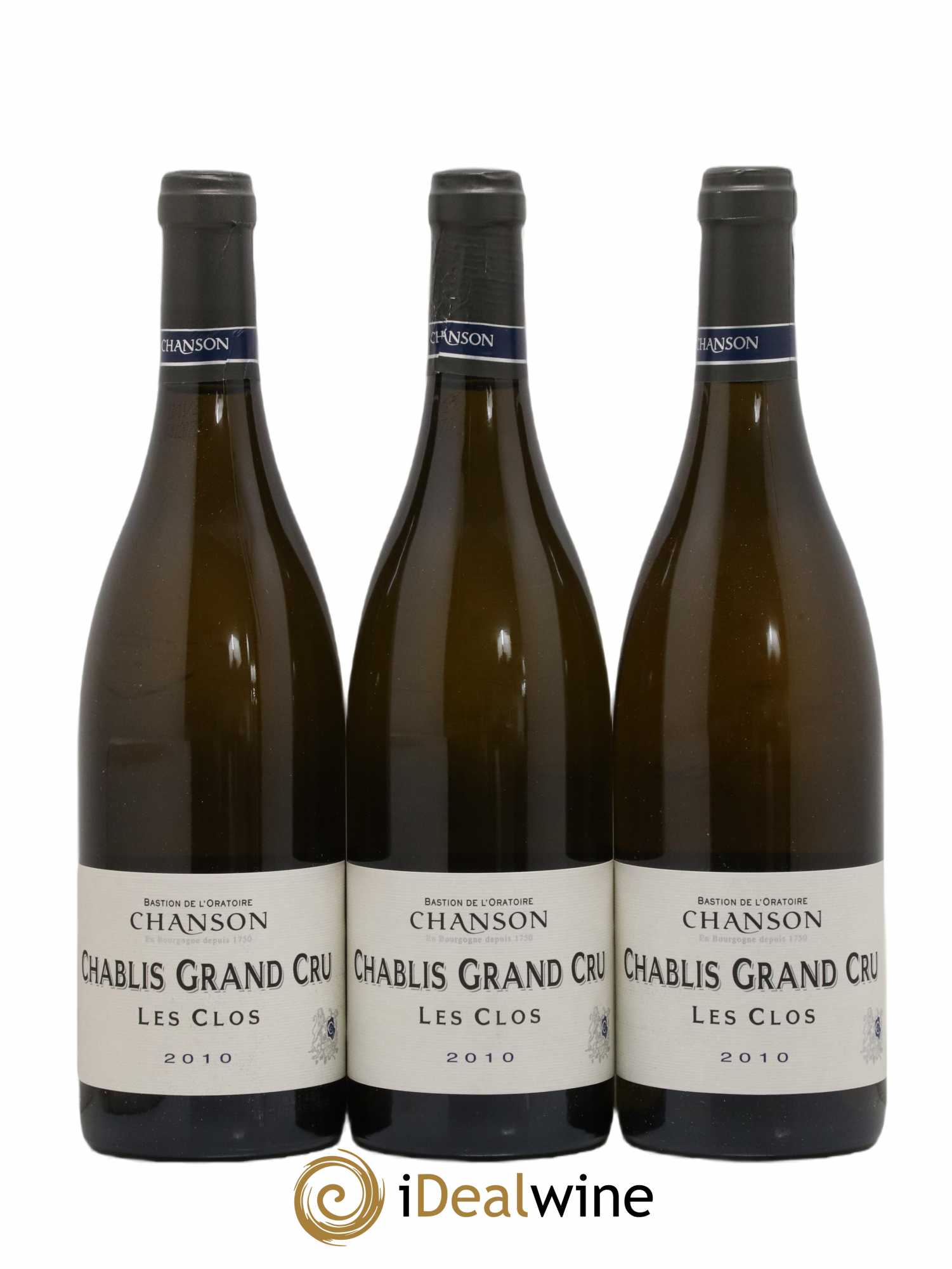 Chablis Grand Cru 2010 - Posten von 3 Flaschen - 0