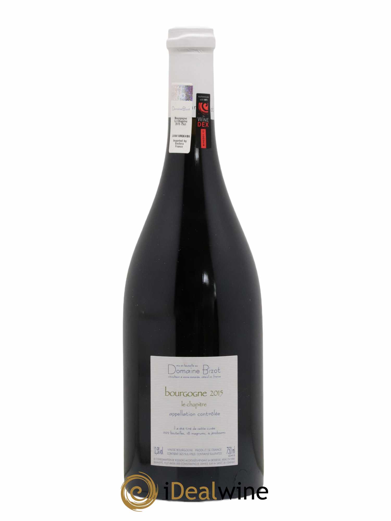 Bourgogne Le Chapitre Bizot (Domaine) 2015 - Lot of 1 bottle - 1