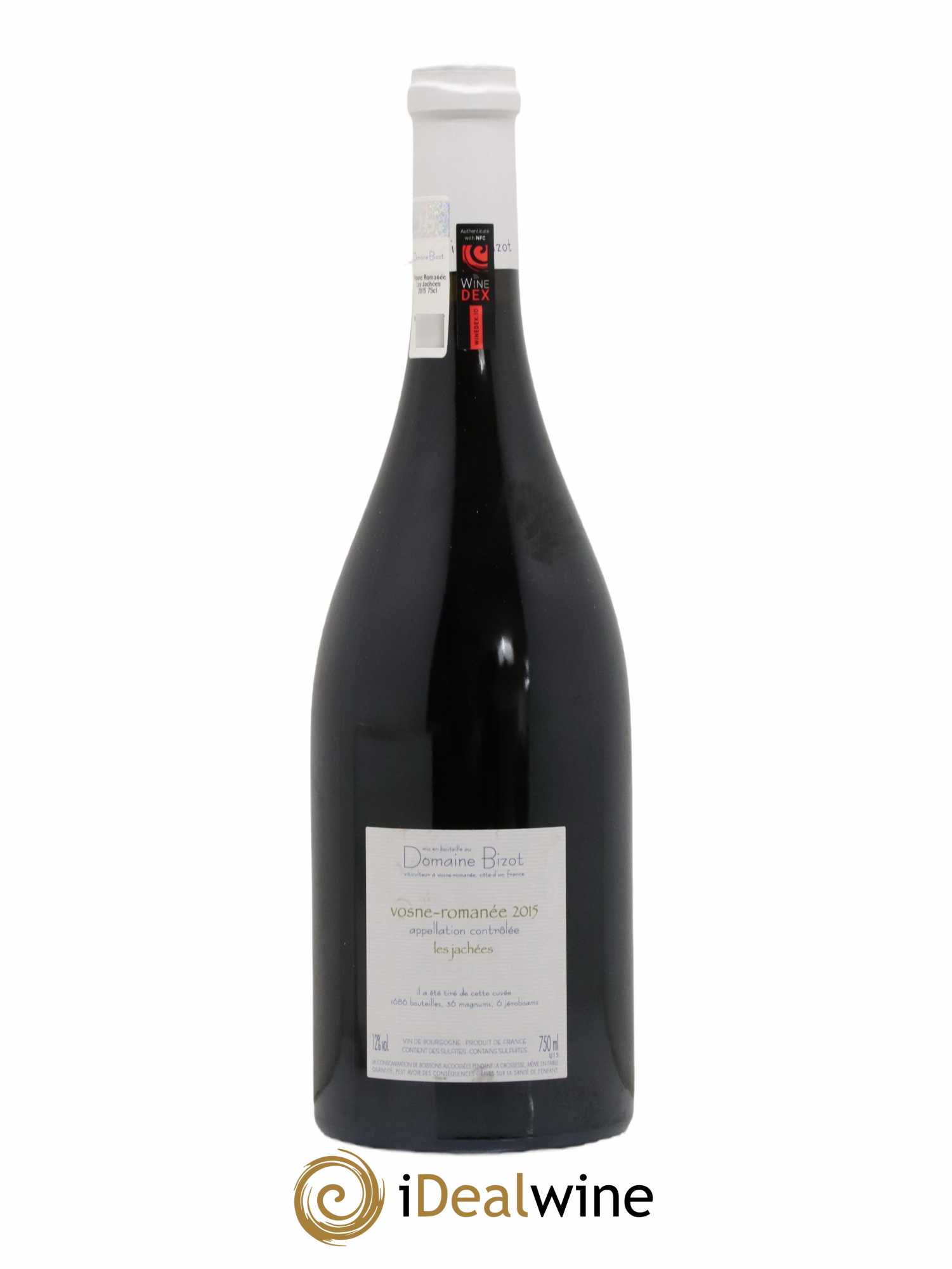 Vosne-Romanée Les Jachées Bizot (Domaine) 2015 - Lot de 1 bouteille - 1